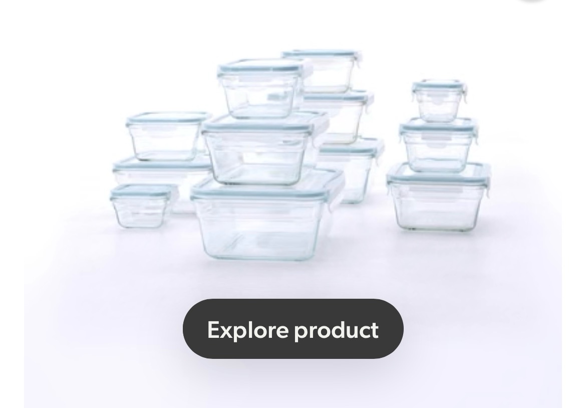 member's mark 24-piece glass food storage set by glasslock