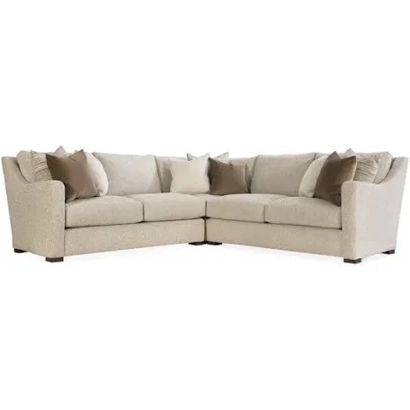 Plush Bernhardt Upholstered Sectional (incomplete, only 2 seats missing rest of sectional)