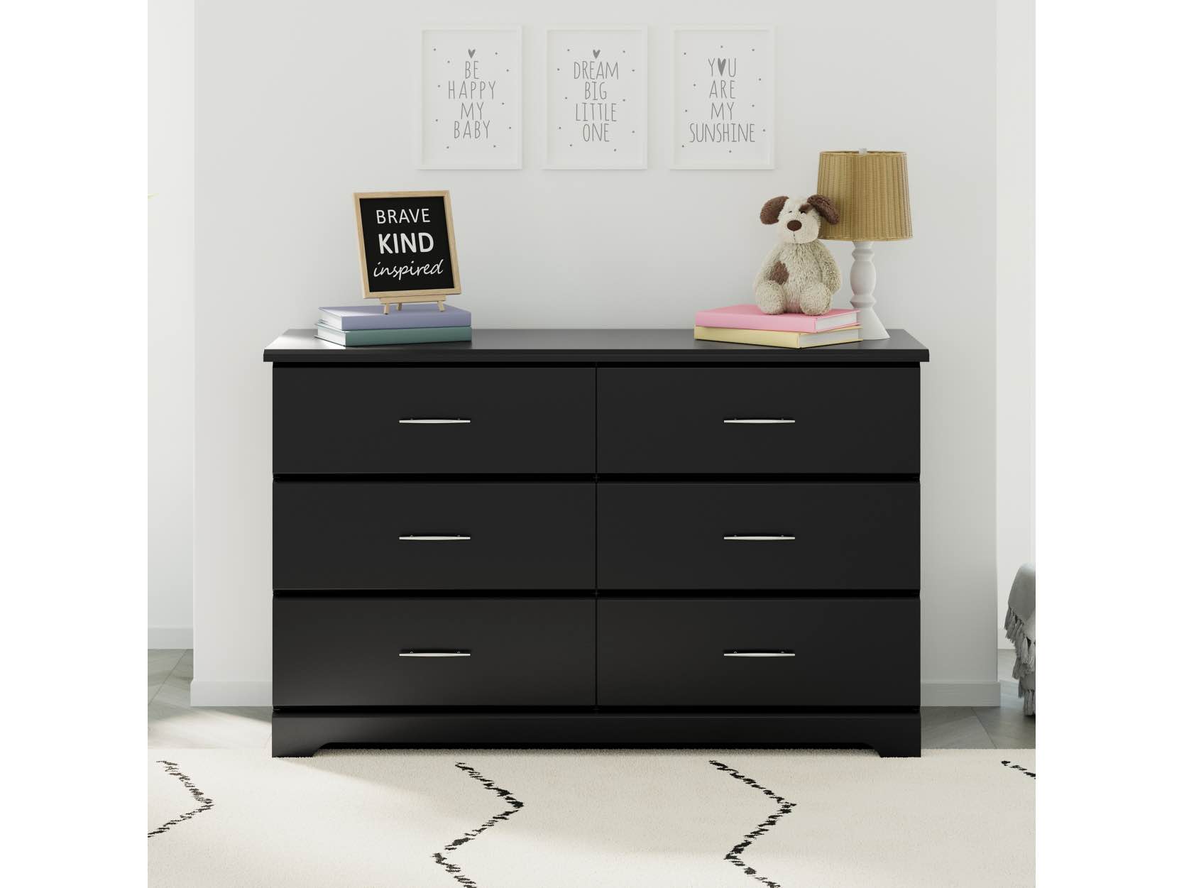storkcraft brookside 6 drawer double dresser