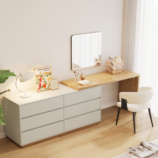 extendable vanity table