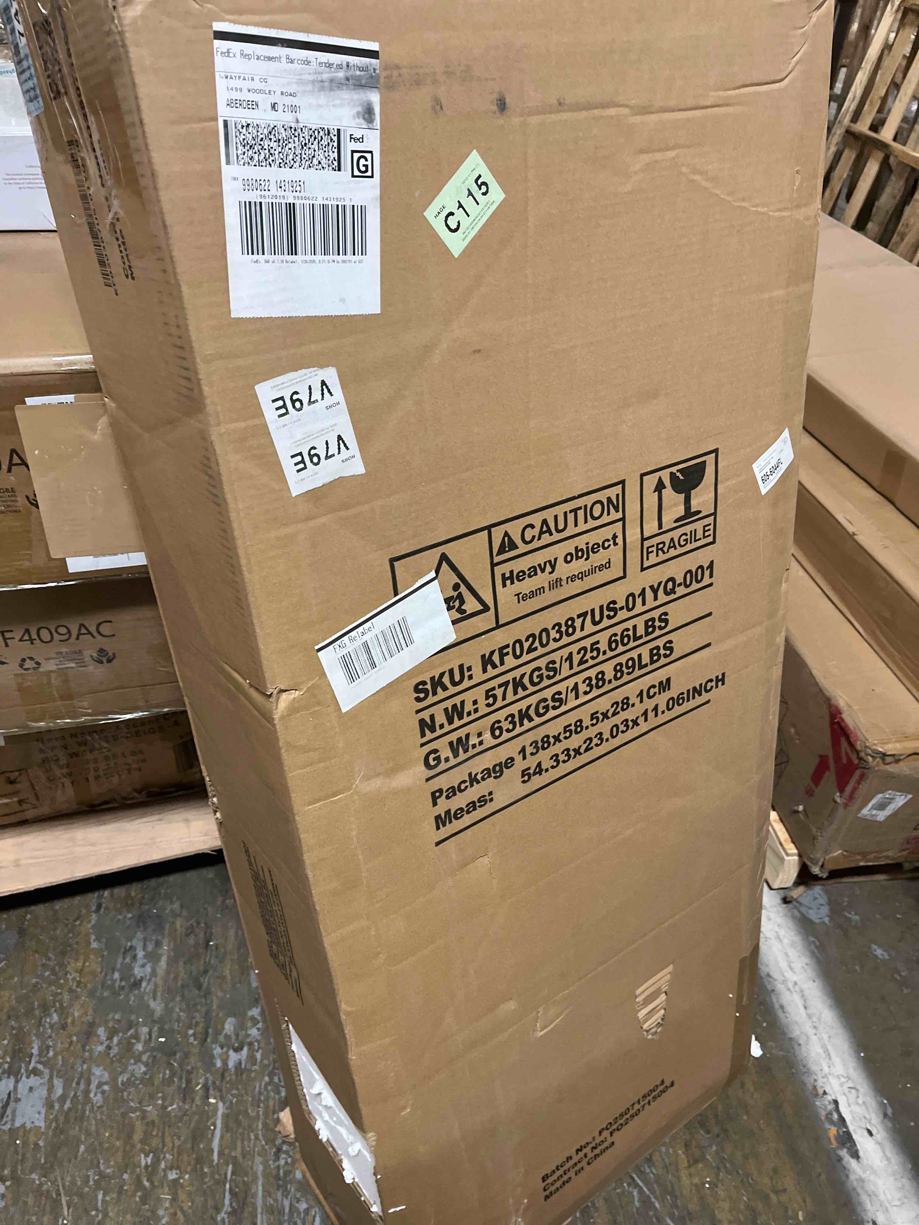 Condition photo showing Good Condition for Light Gray Armoire