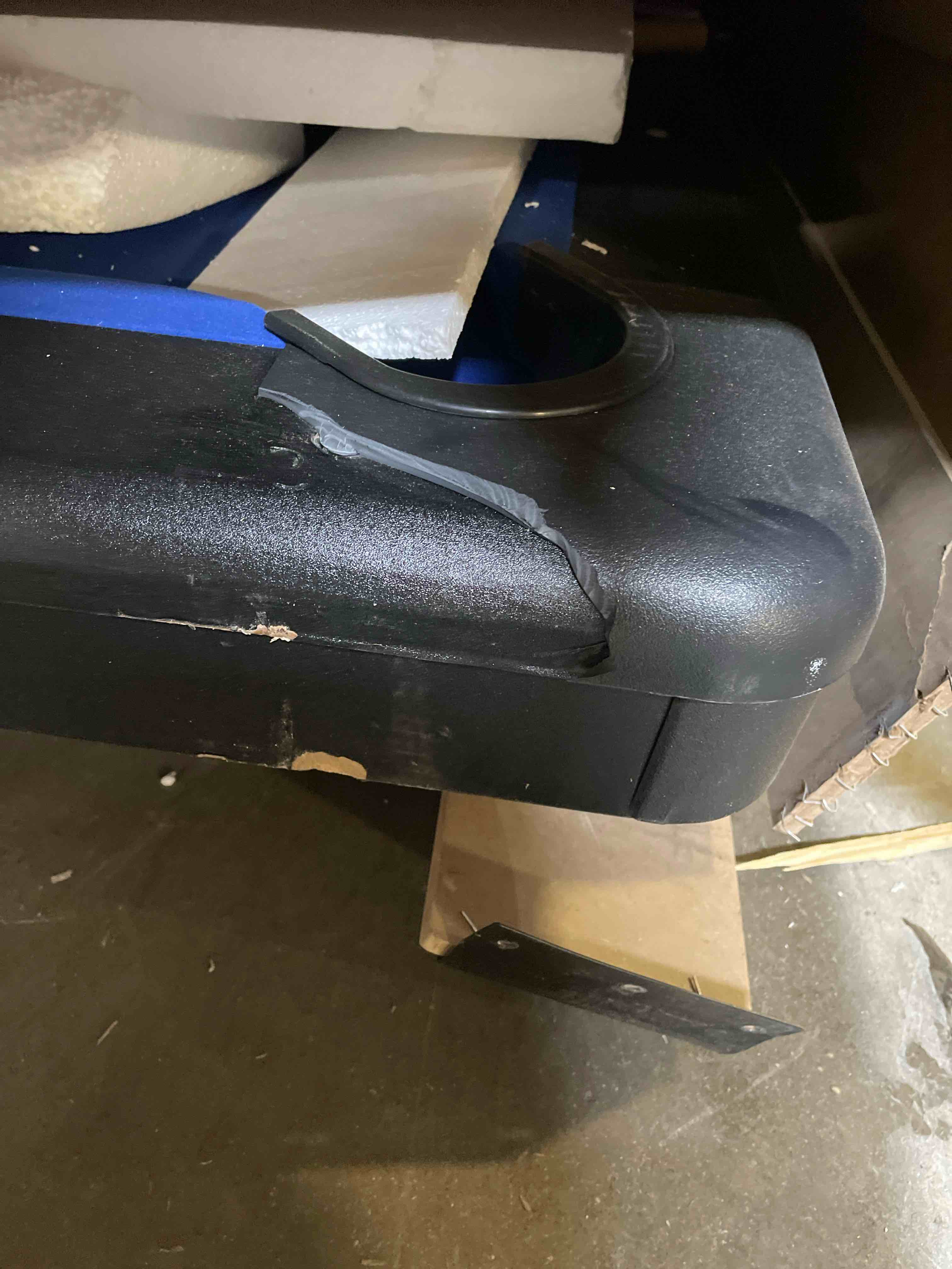 Condition photo showing As Is for GoSports 6, 7, or 8 ft Billiards Tables - No Assembly, Choose Your Color - Portable Pool Table Includes Full Set of Balls, 2 Cue Sticks, Chalk and Felt Brush 8 ft Blue