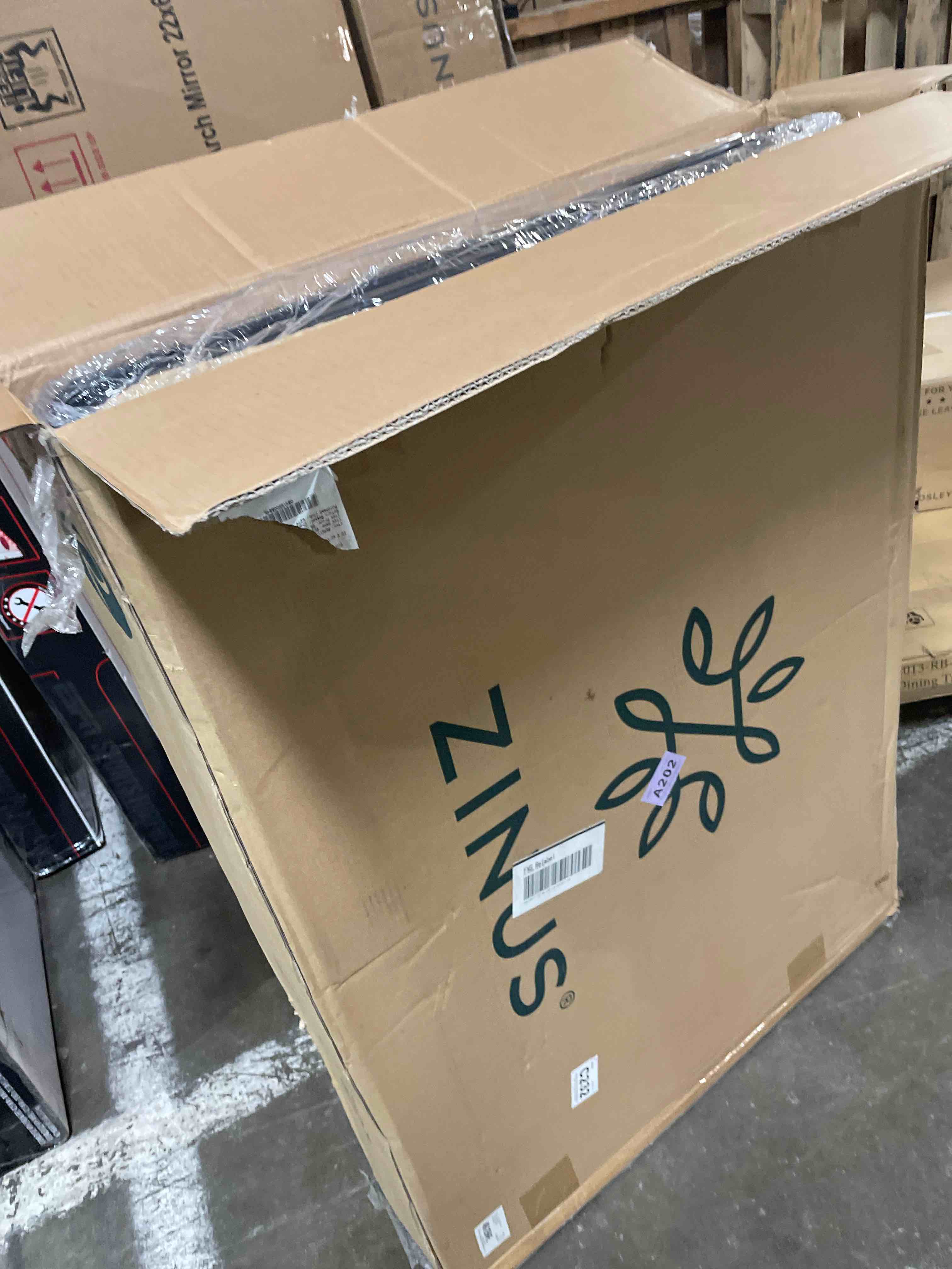 Condition photo showing New/Like New for Amazon Basics Bed Frame with Storage, Foldable Metal Platform, Sturdy Steel, No Box Spring Needed, 14-inch High, Tool-Free Setup, Queen Size, Black Queen 14 Inch ( Foldable)