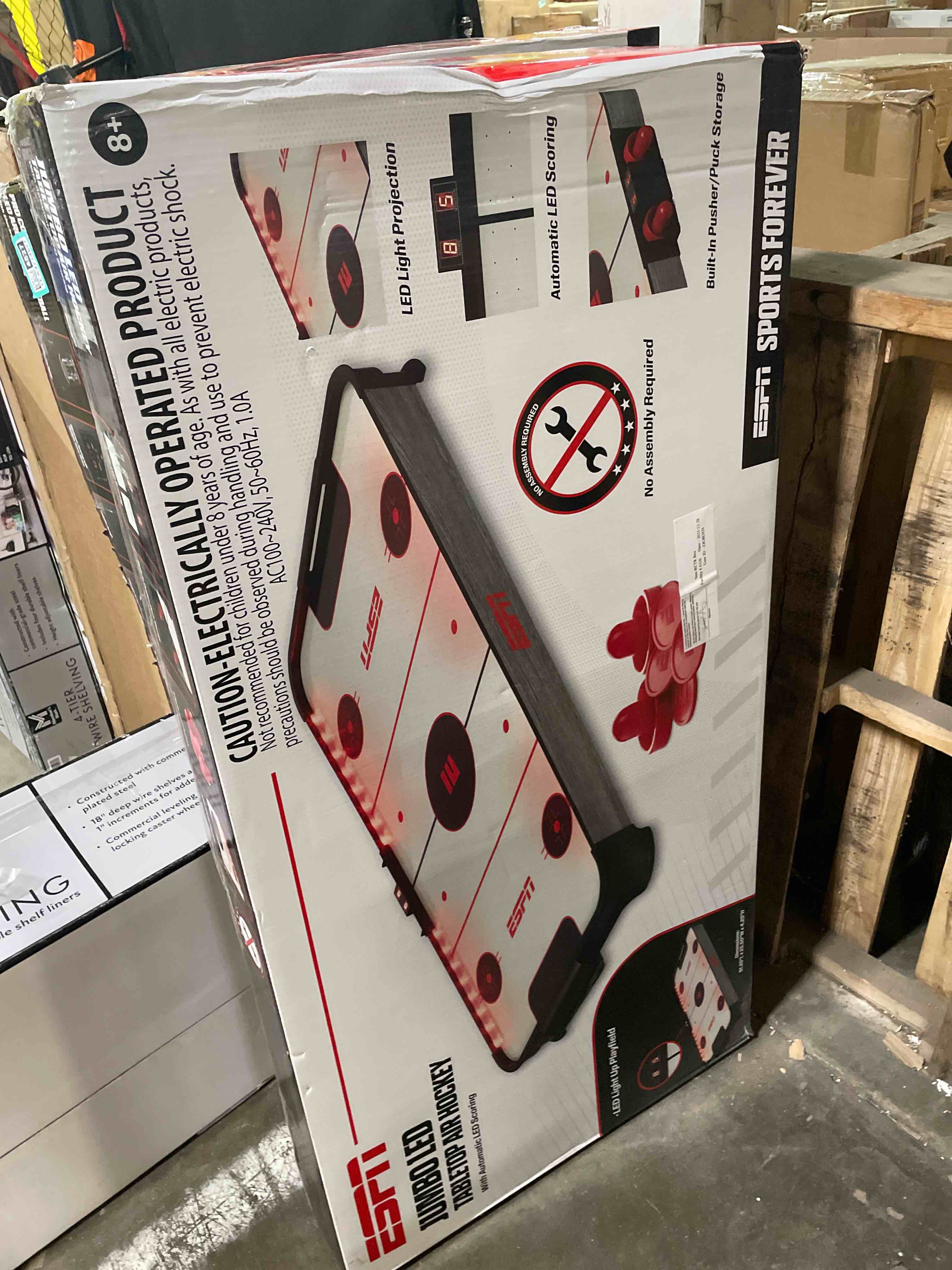 Condition photo showing New/Like New for  ESPN ESPN Jumbo LED Tabletop Air Hockey