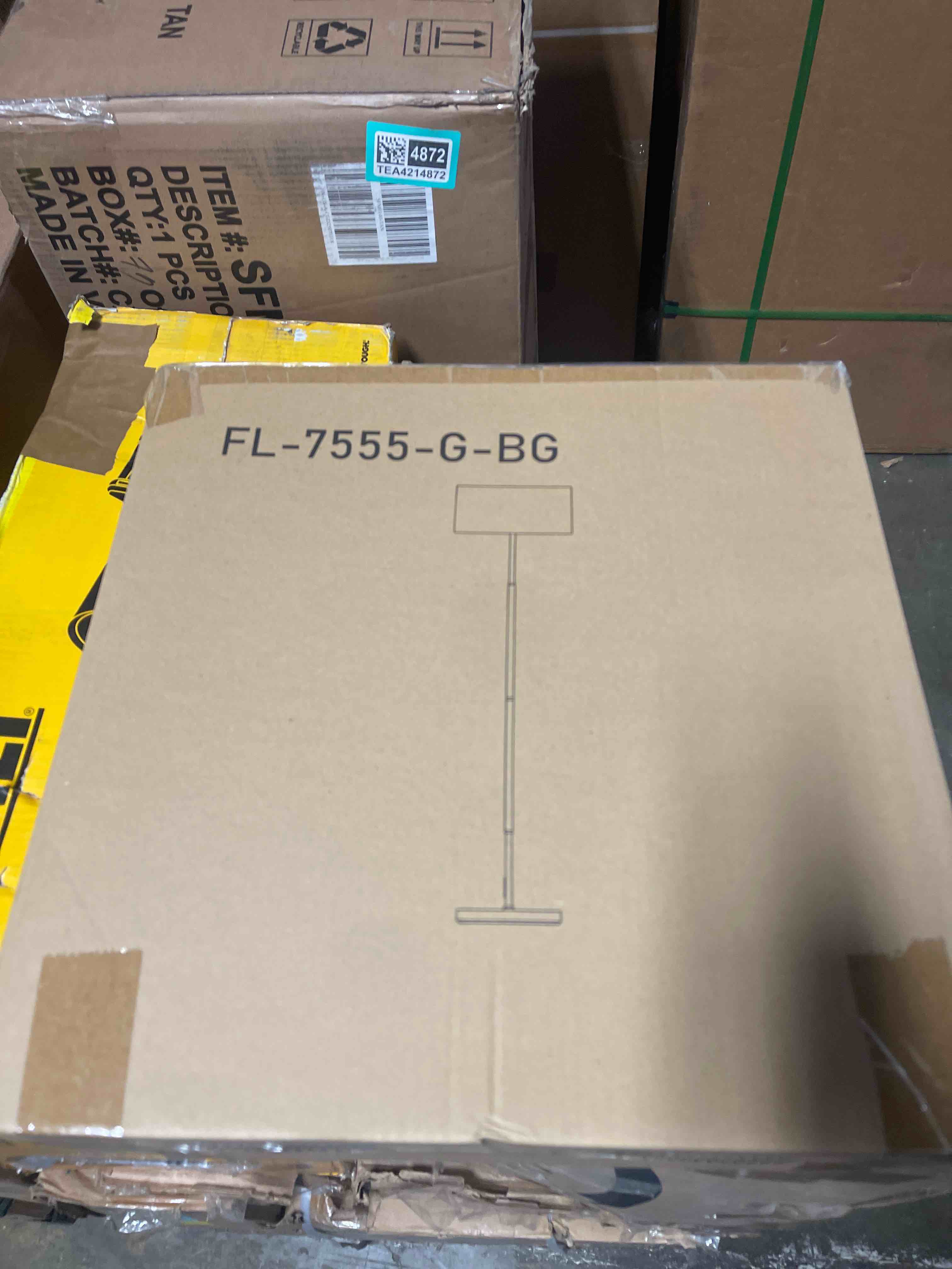 Condition photo showing New/Like New for Agripina 63 Traditional Floor Lamp with Remote Control and Bulb Included