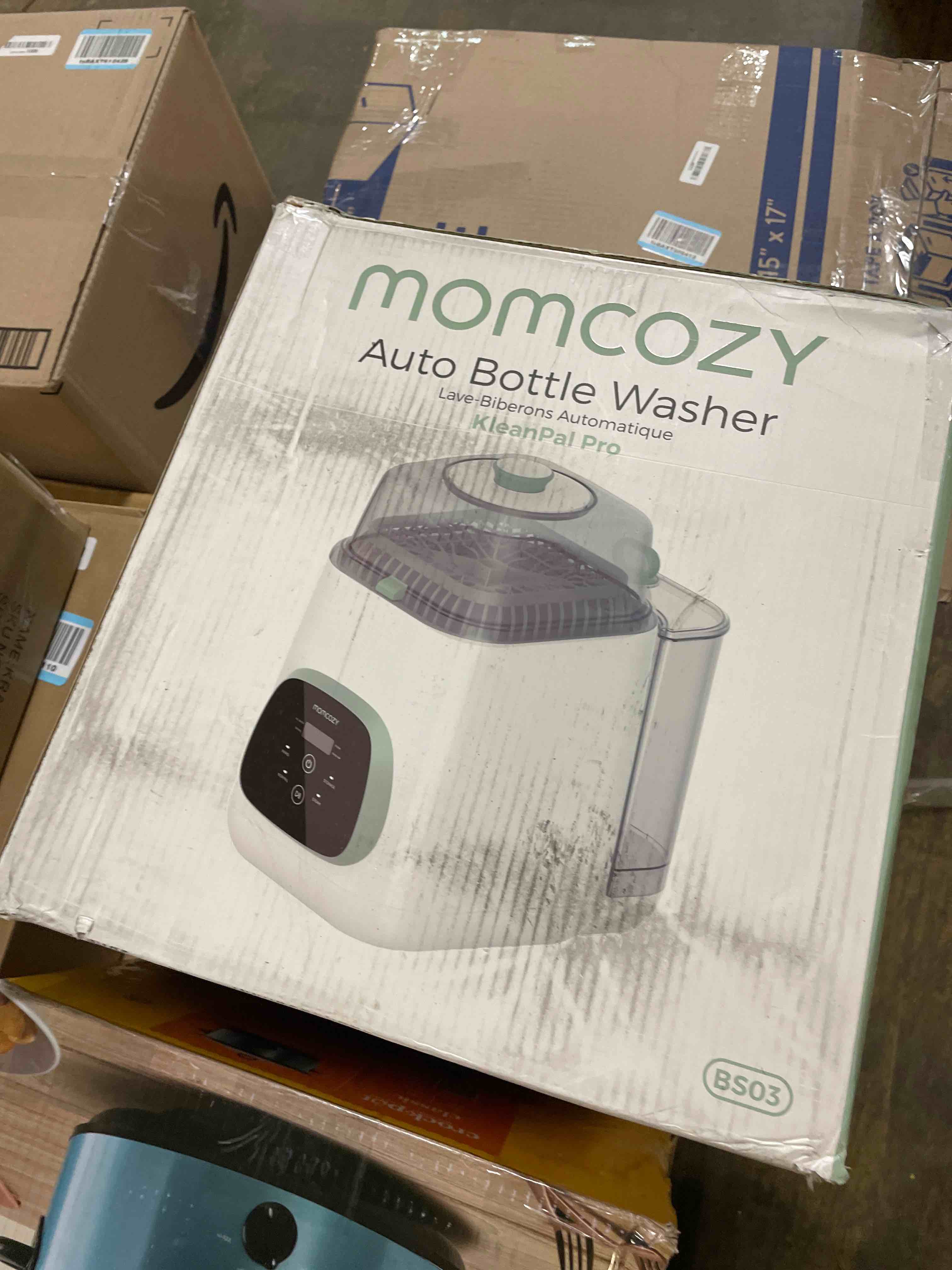 Condition photo showing Good Condition for Momcozy KleanPal Pro Baby Bottle Washer, Sterilizer & Dryer - All-in-One Cleaning Machine for Bottles, Pump Parts & Baby Essentials - Time-Saving & Effortless Care