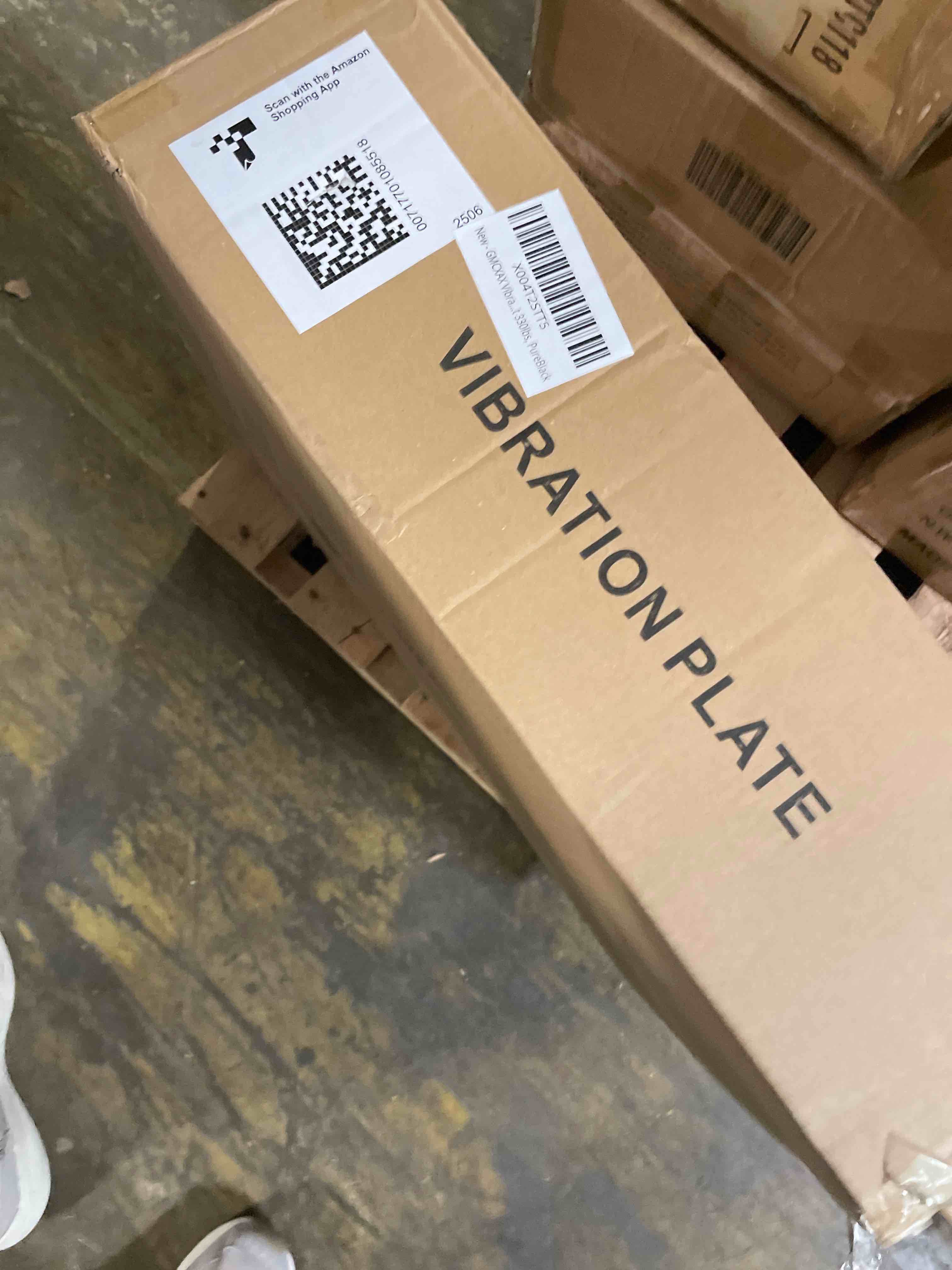 Condition photo showing New/Like New for Vibration Plate Exercise Machine, Lymphatic Drainage Machine for Weight Loss, Lymphatic Drainage & Muscle Recovery, Multiple Speeds with Bluetooth & Remote, Max User Weight 330lbs