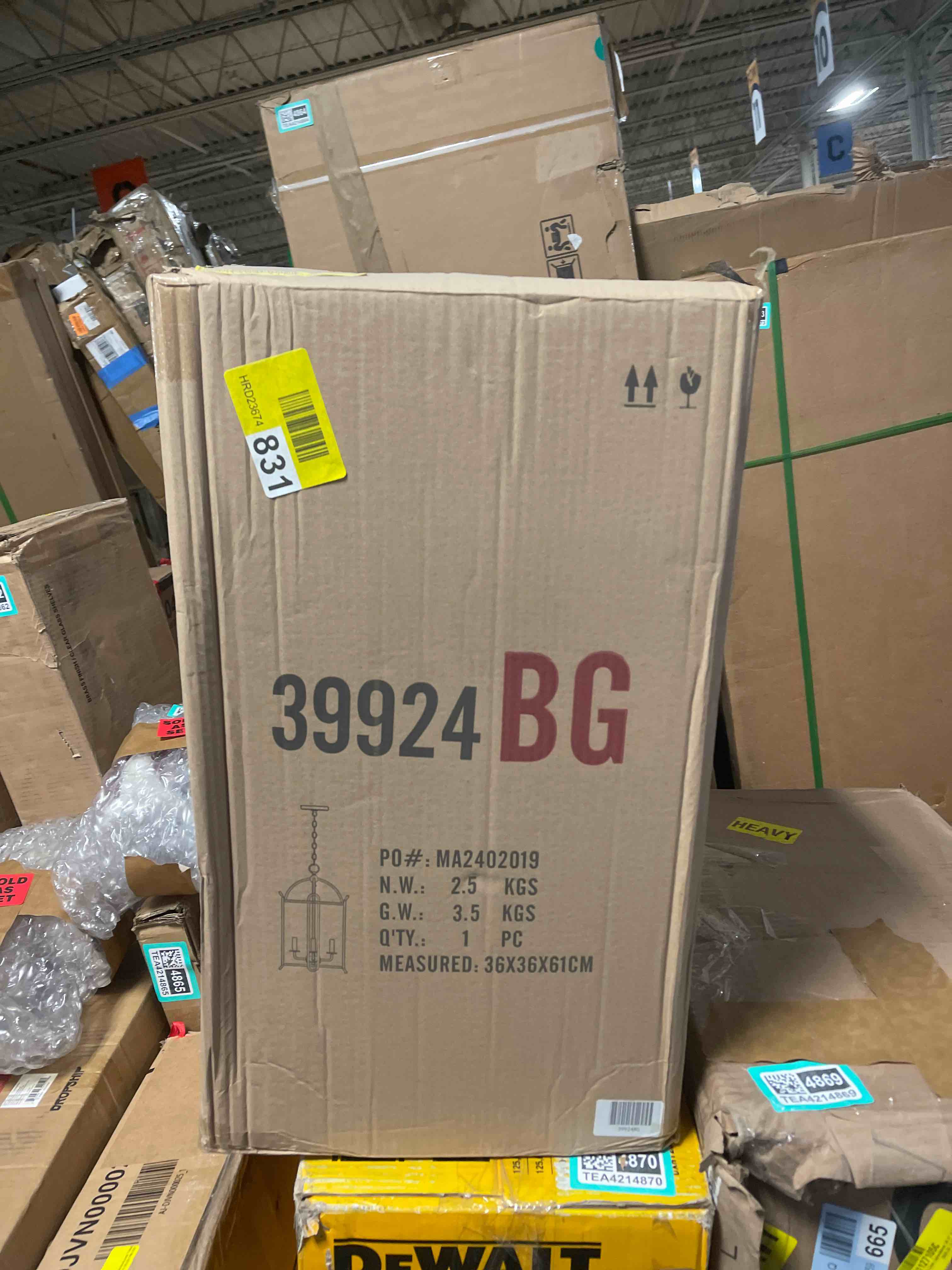 Condition photo showing New/Like New for 23" Outdoor Pendant Lights, Hanging Light