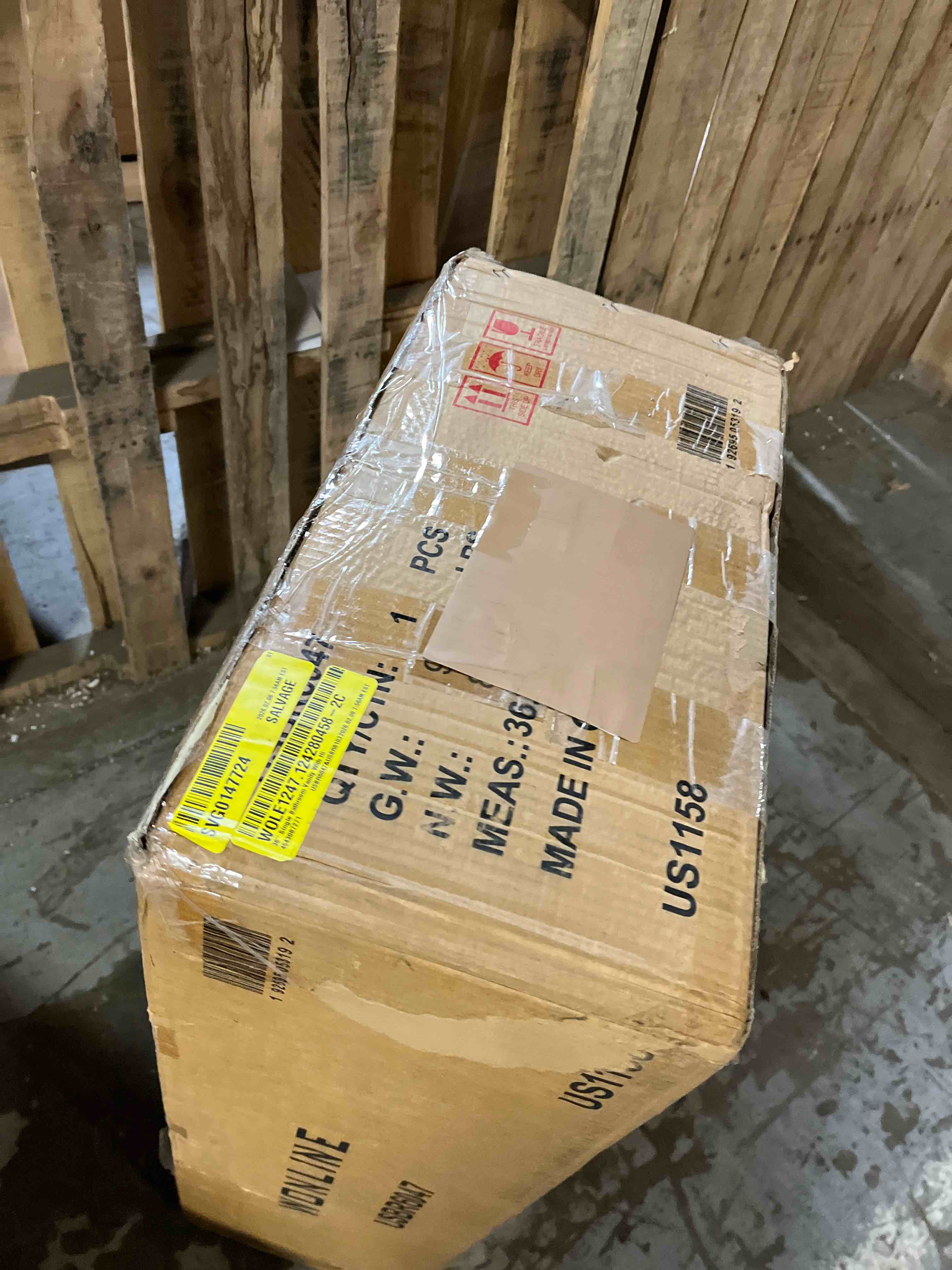 Condition photo showing New/Like New for 36" Single Bathroom Vanity 