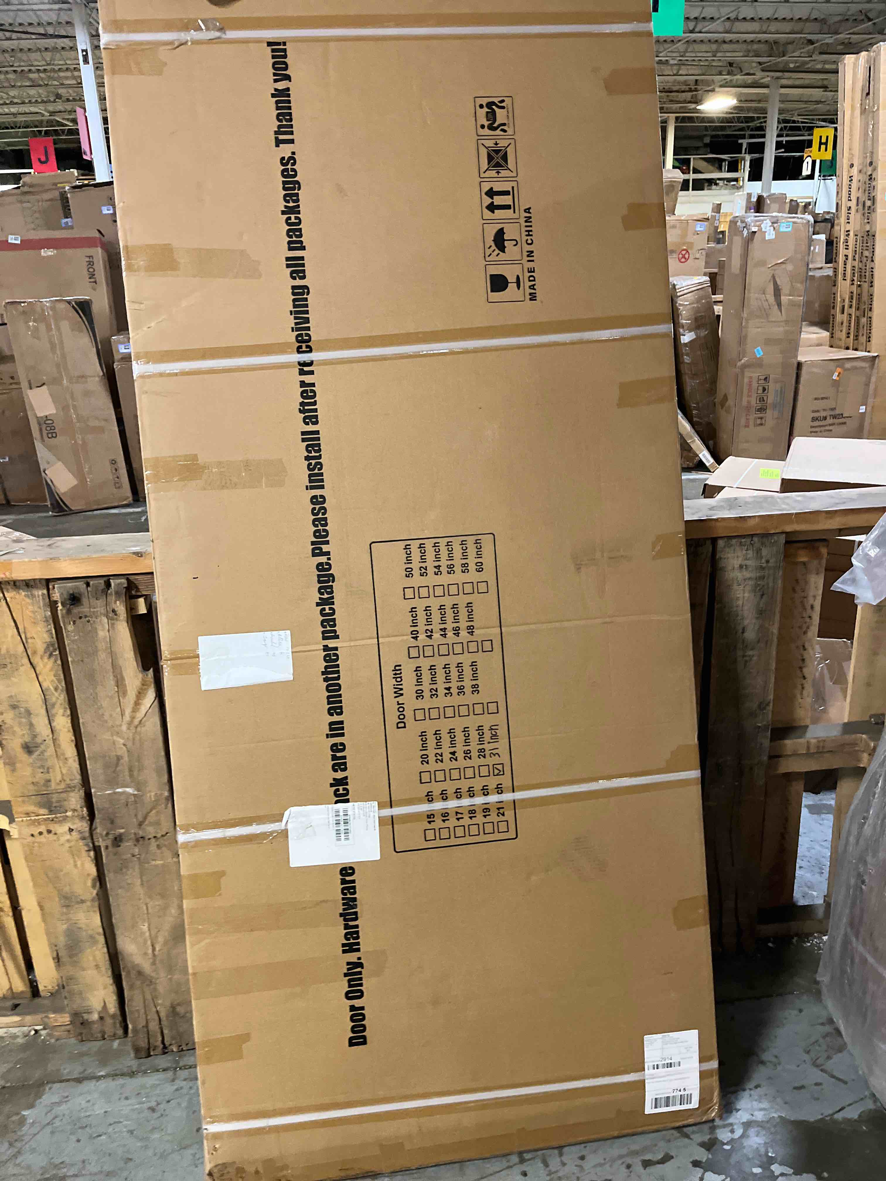 Condition photo showing New/Like New for 48"x80" Black Steel Framed Sliding Full Mirror Closet Doors With Installation Hardware Kit