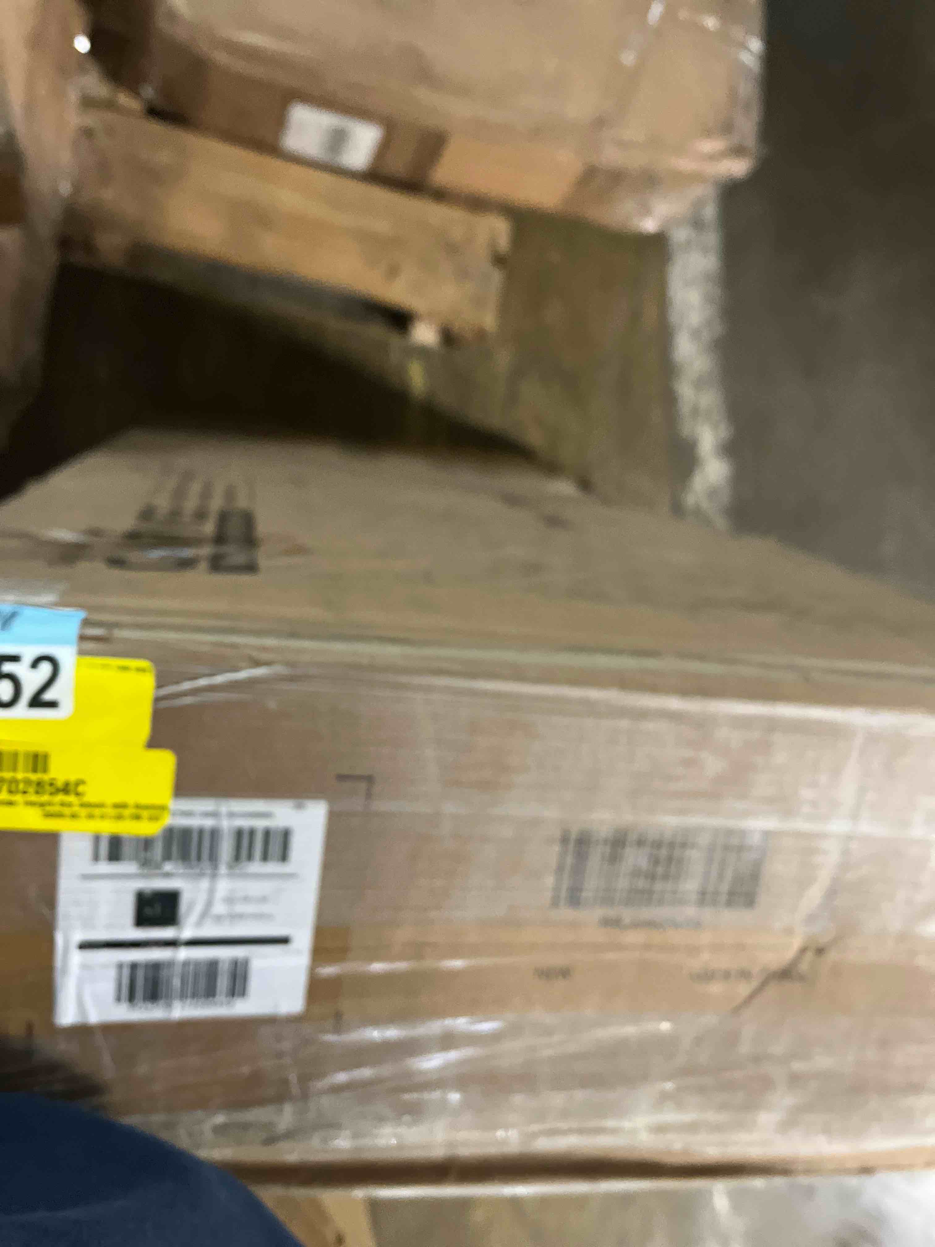 Condition photo showing New/Like New for Bar Stools Set of 4, PU Leather Counter Height Bar Stools with Backres