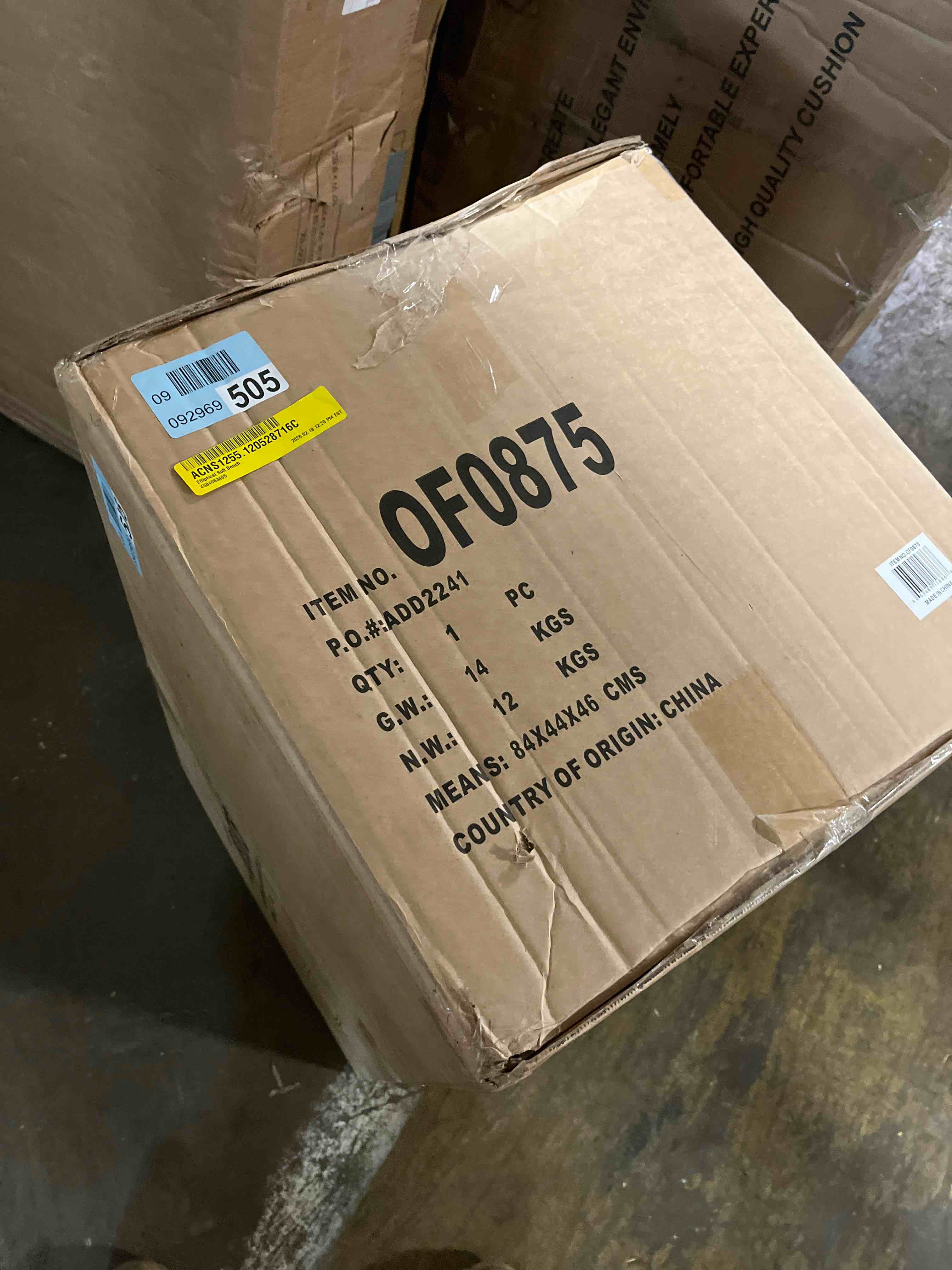 Condition photo showing New/Like New for Elliptical Soft Bench