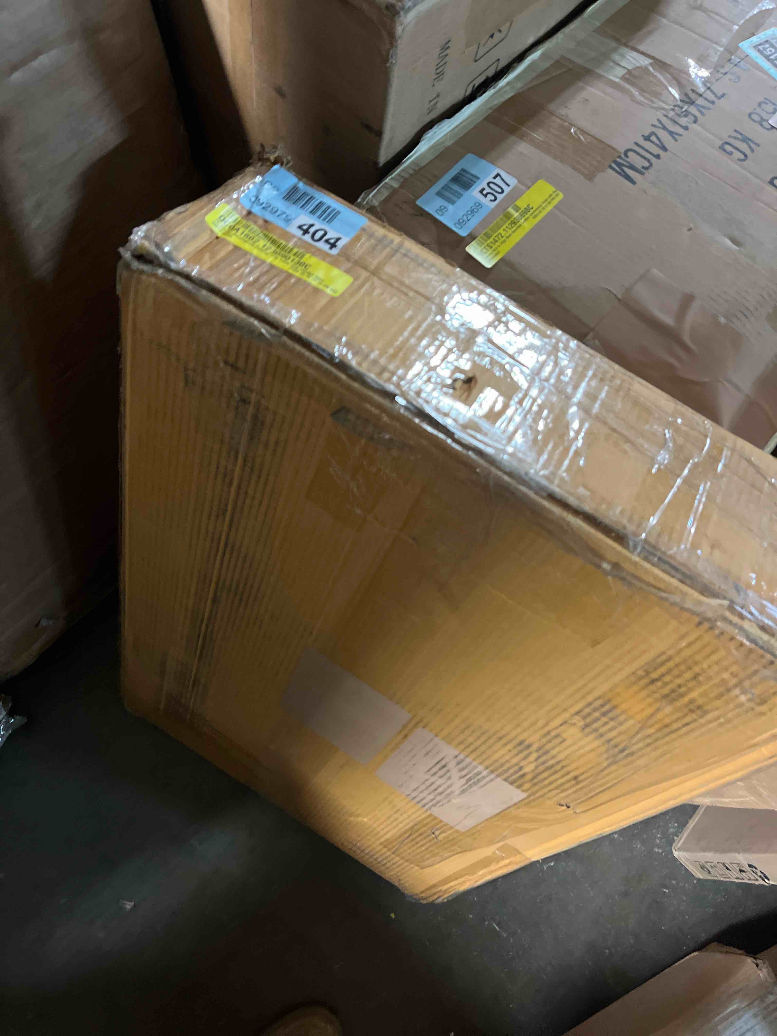 Condition photo showing New/Like New for TV Dinner Rectangular Folding Tray Table with Storage Rack