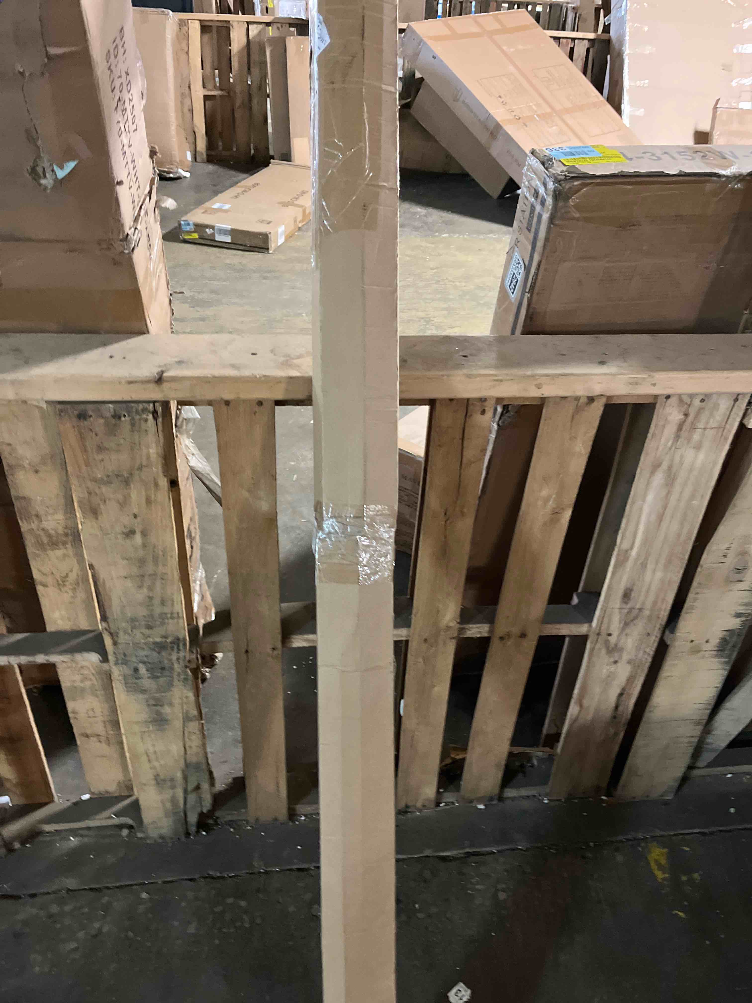 Condition photo showing Good Condition for Boolegon Blackout Cellular Shades Cordless Pull Down Cellular Blinds Thermal Insulated Honeycomb Blinds for Windows, White, 26" W x 64" H