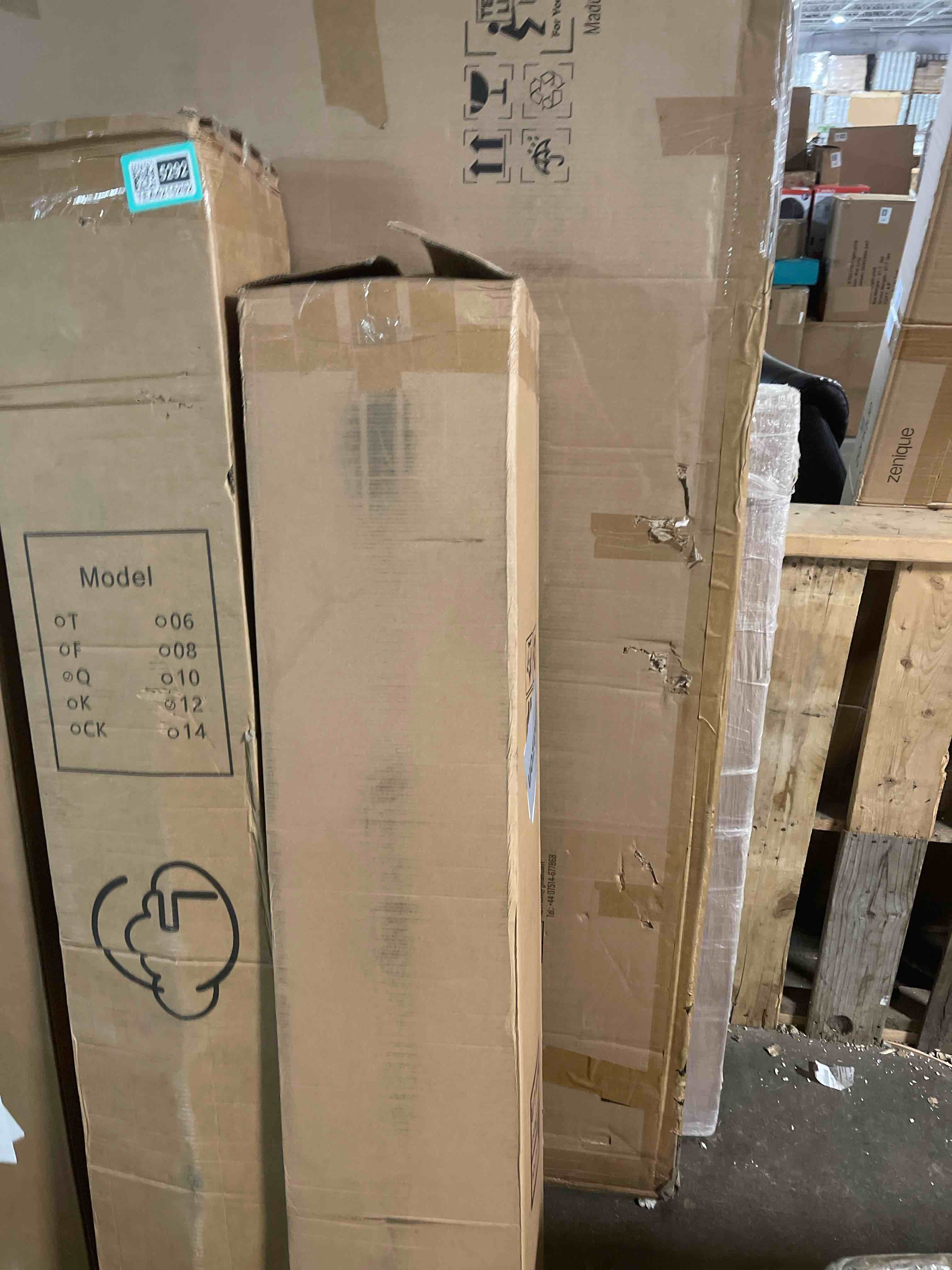 Condition photo showing New/Like New for Queen Mattress, 12 Inch Queen Size Hybrid Mattresses in a Box, Medium Feel Foam and Individual Pocket Springs, Fiberglass Free Bed Mattress, Extra Edge Support, Pressure Relief, CertiPUR-US, Blue