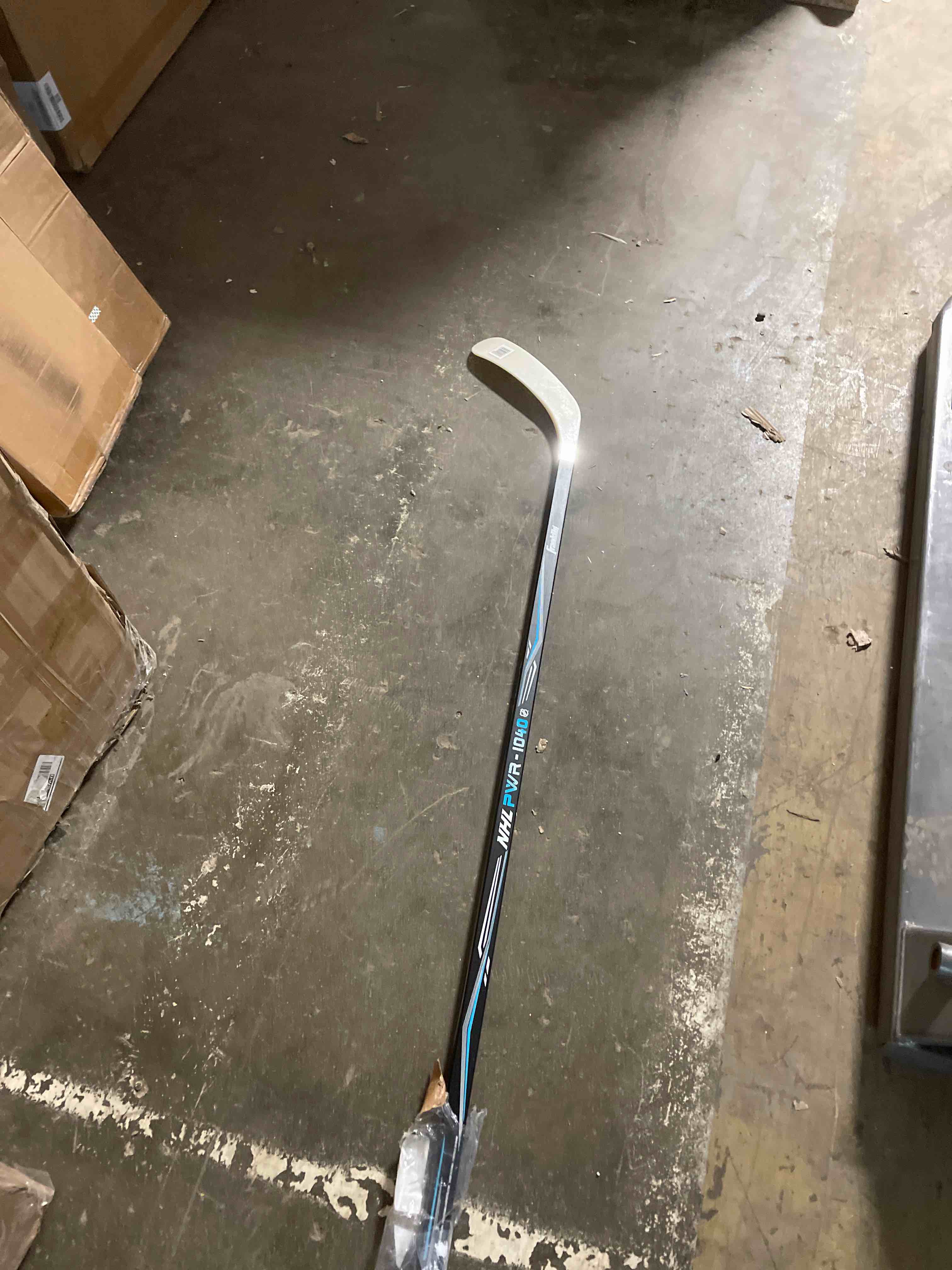 Condition photo showing New/Like New for Franklin Sports Street Hockey Sticks - Youth Street Hockey Stick - Wood and Fiberglass Shaft - ABS Blade