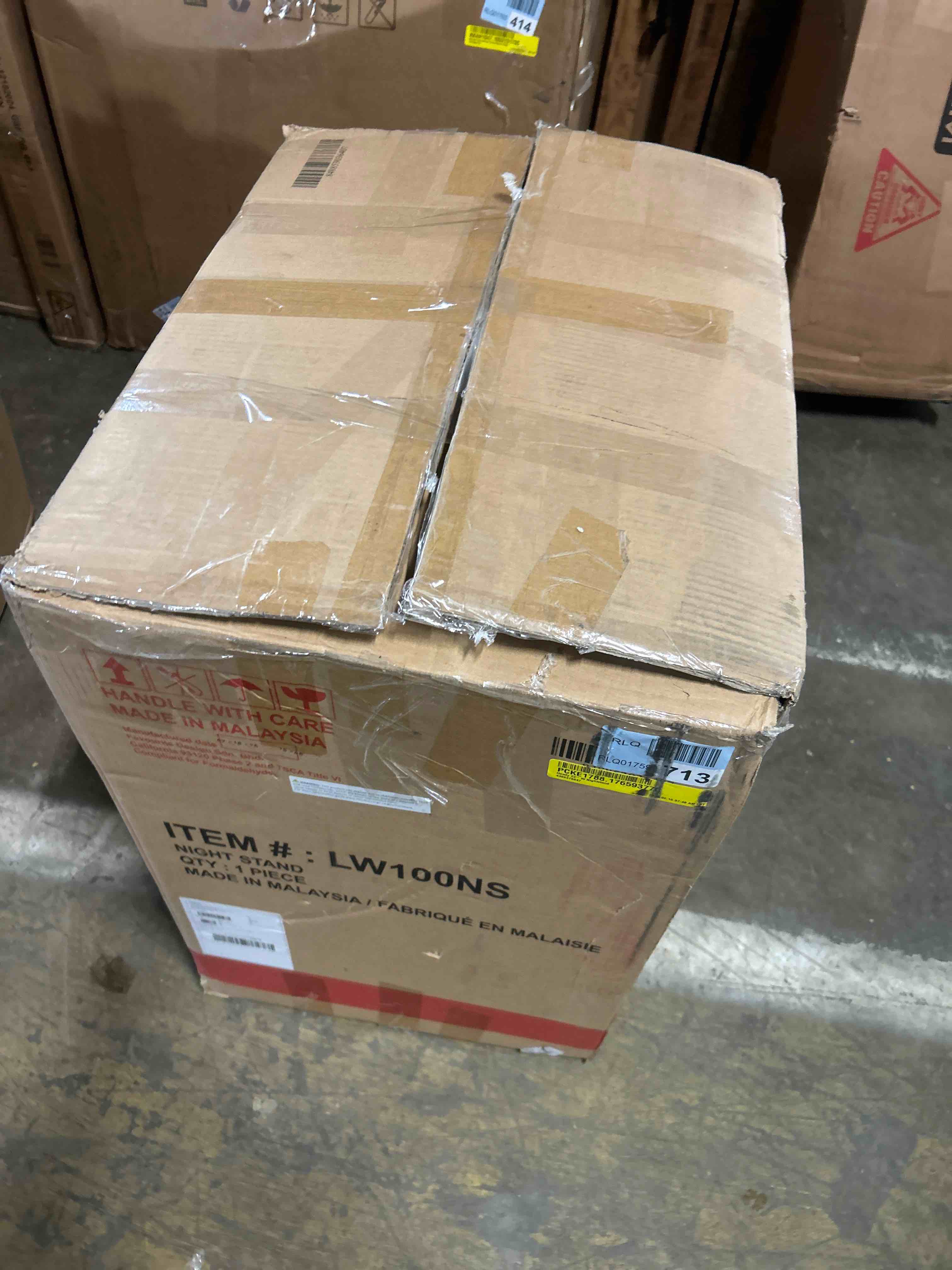 Condition photo showing New/Like New for Heady 22" W Nightstand(Black)