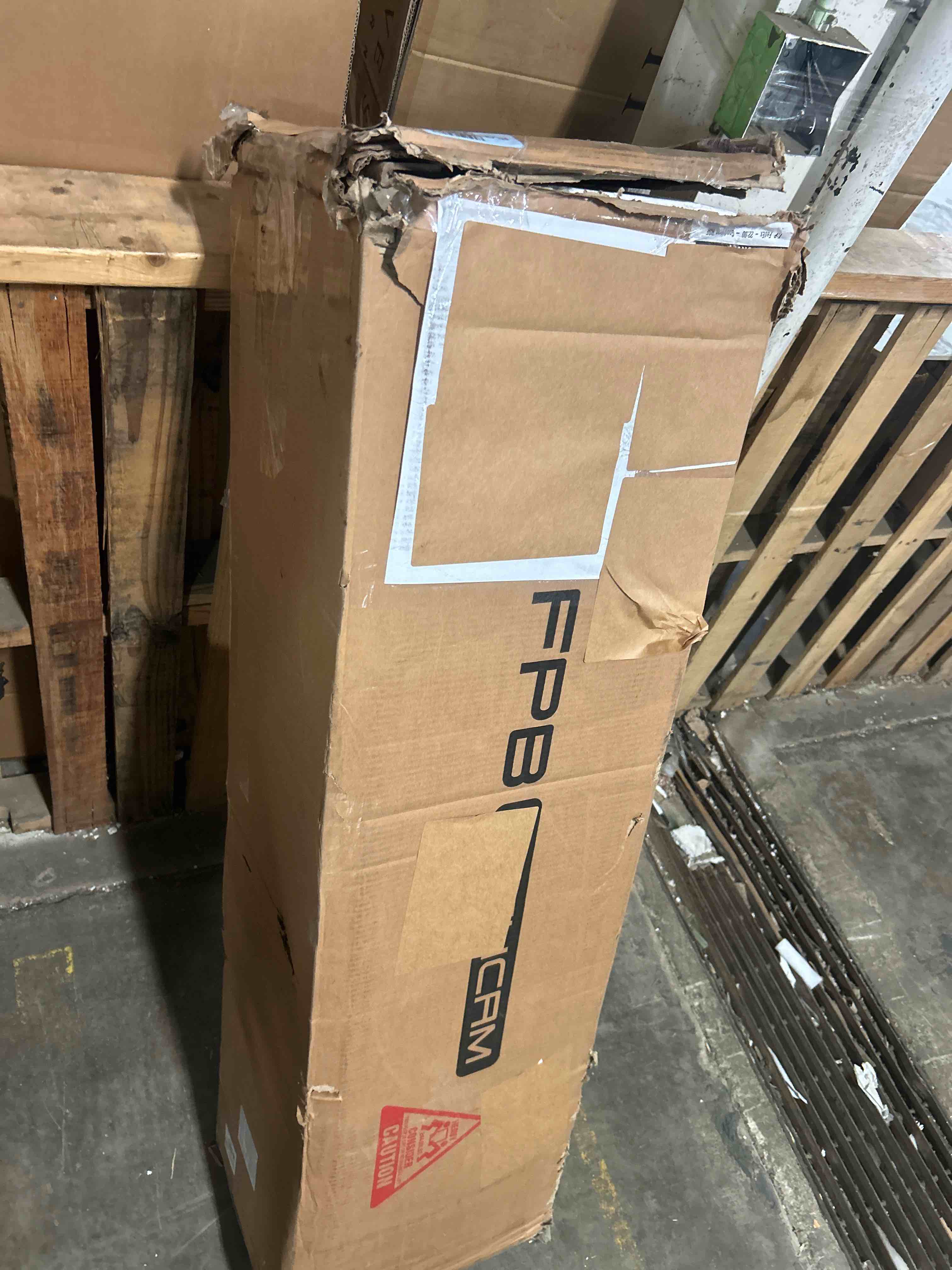 Condition photo showing New/Like New for Kirklyn 73"H Storage Bookcase With Doors, Standard Bookcase