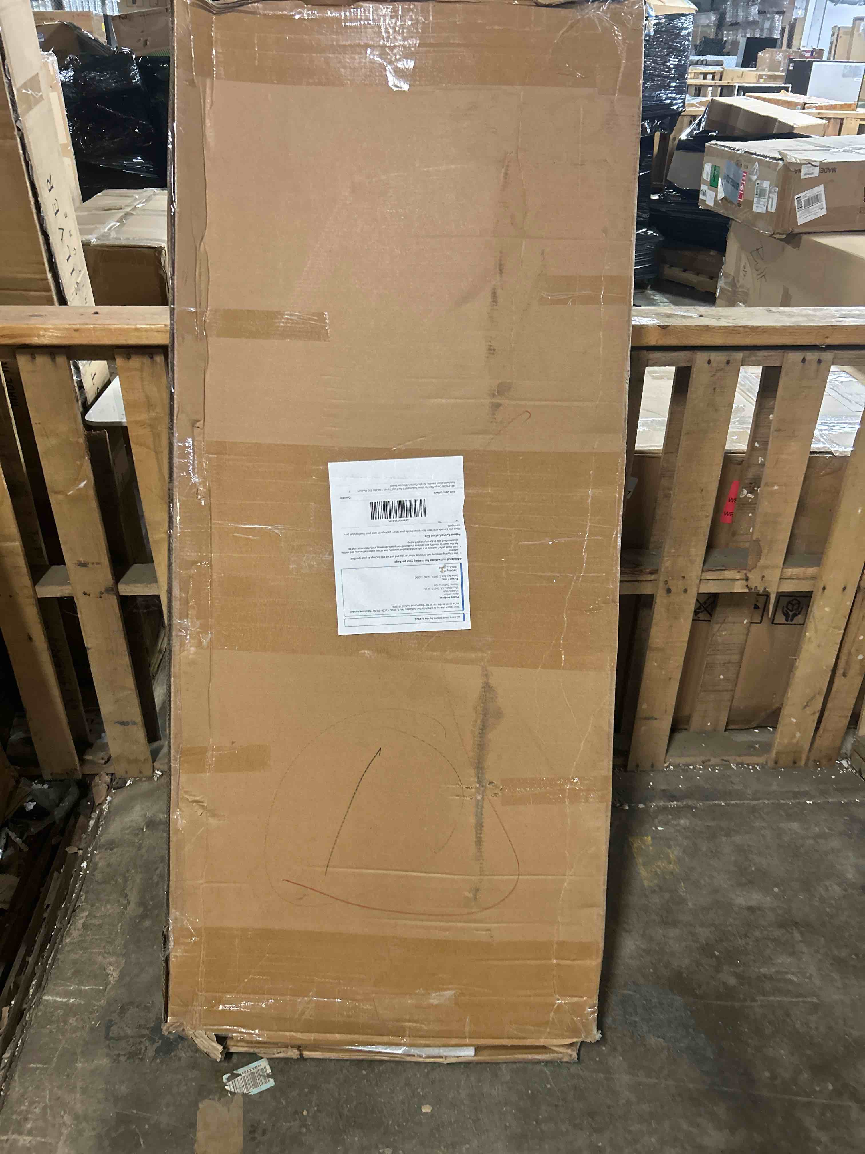 Condition photo showing New/Like New for MELIPRON Cargo Van Partition Bulkhead Fit for Ford Transit 150 250 350 Medium Roof with Door Handle, Acrylic Custom Window Board