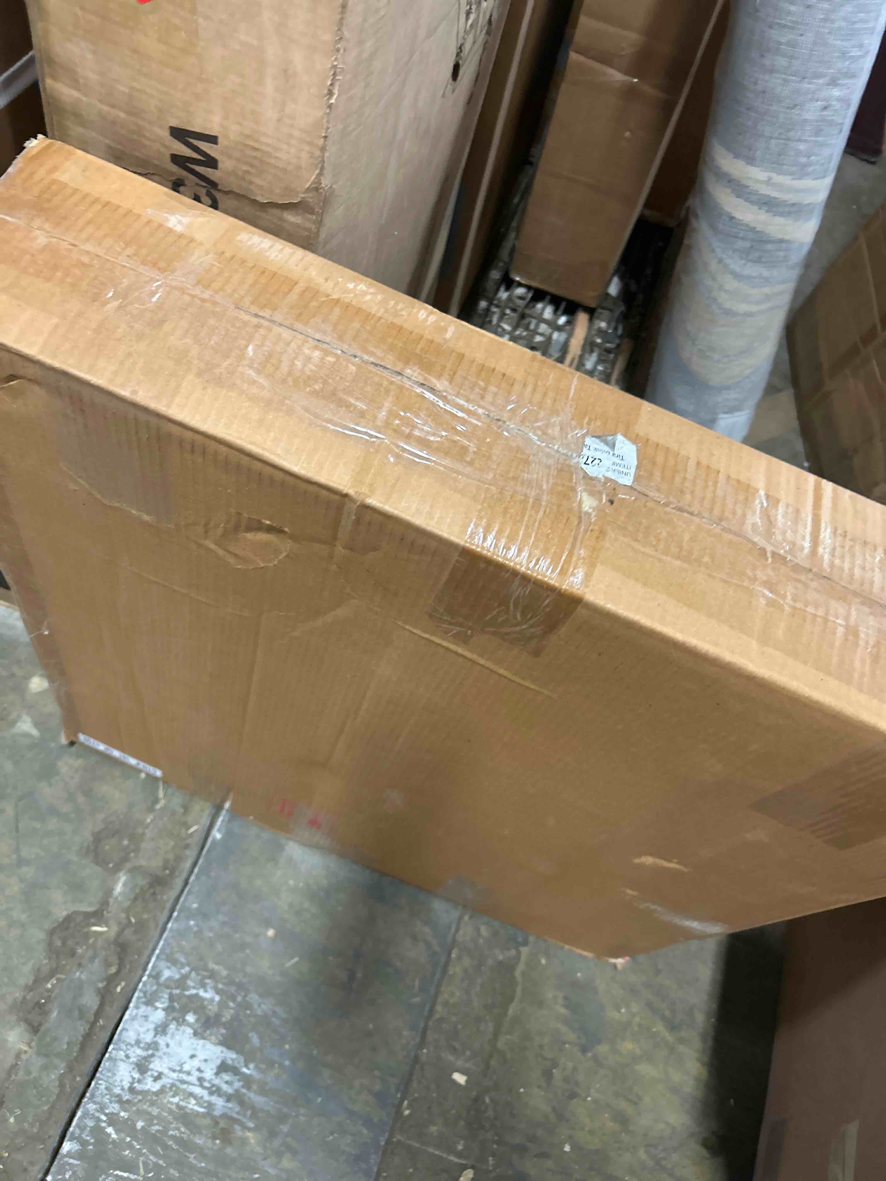 Condition photo showing As Is for Ronniya Solid Wood Coffee Table(top only)