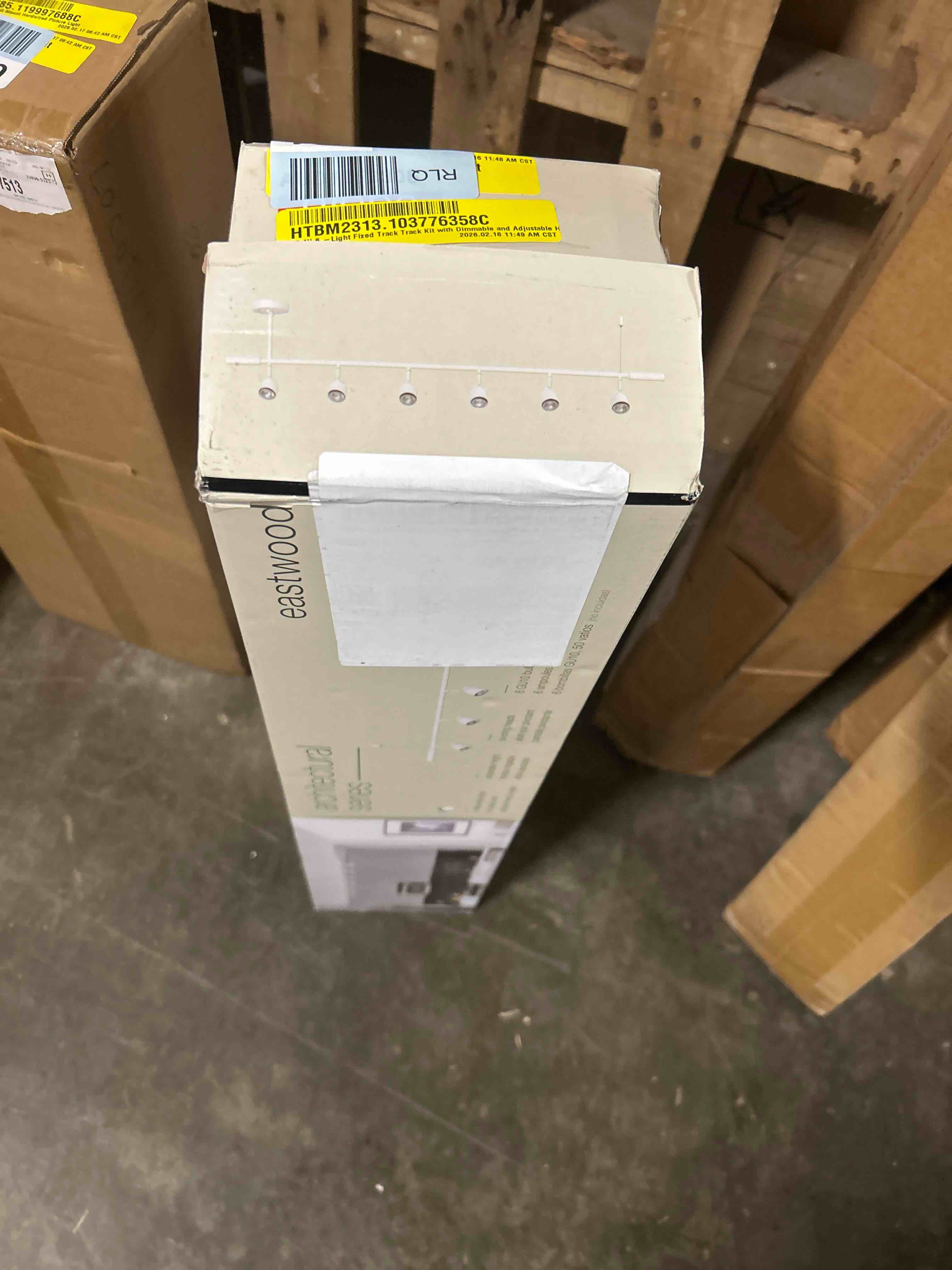 Condition photo showing New/Like New for 57.4" 6-Light Fixed Track Track Kit with Dimmable 