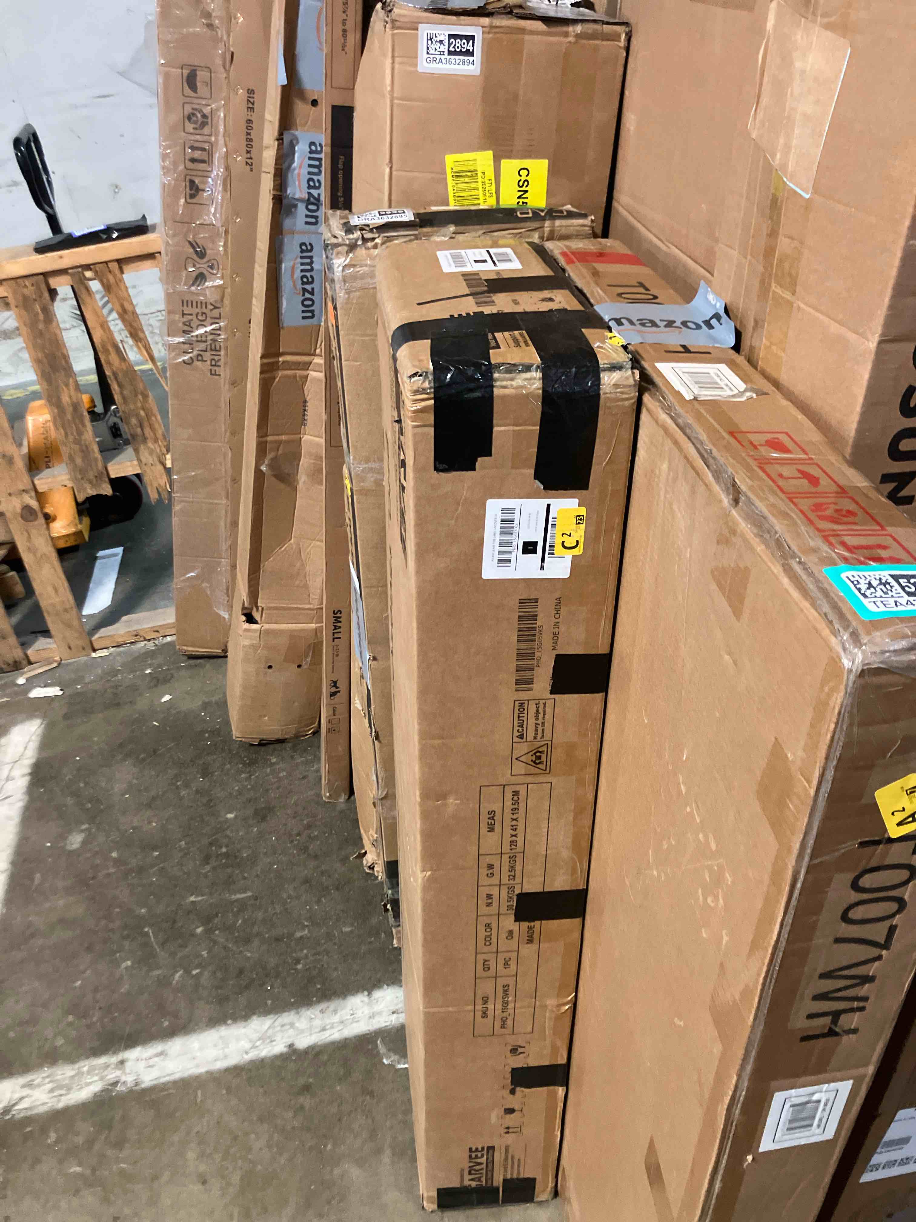 Condition photo showing As Is for Garvee Shoe Cabinet with 3 Flip Drawers, Modern Shoe Storage for Entryway, Wooden Shoe Organizer Cabinet with Adjustable Shelf, Hidden Shoe Rack for Hallway, Living Room, Natural (Missing hardware)