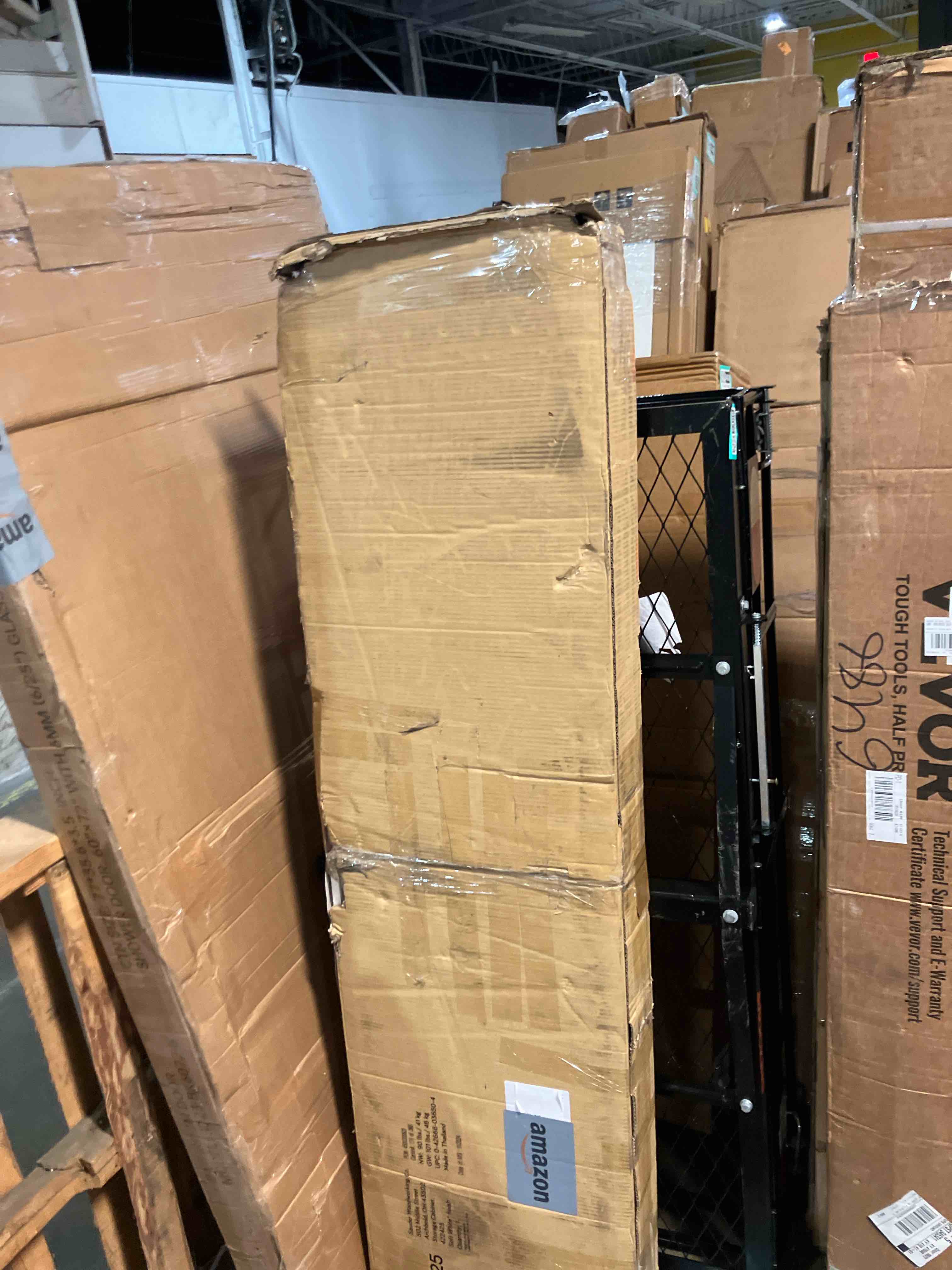 Condition photo showing New/Like New for Sauder Select Storage Cabinet/ Pantry cabinets, White finish Soft White