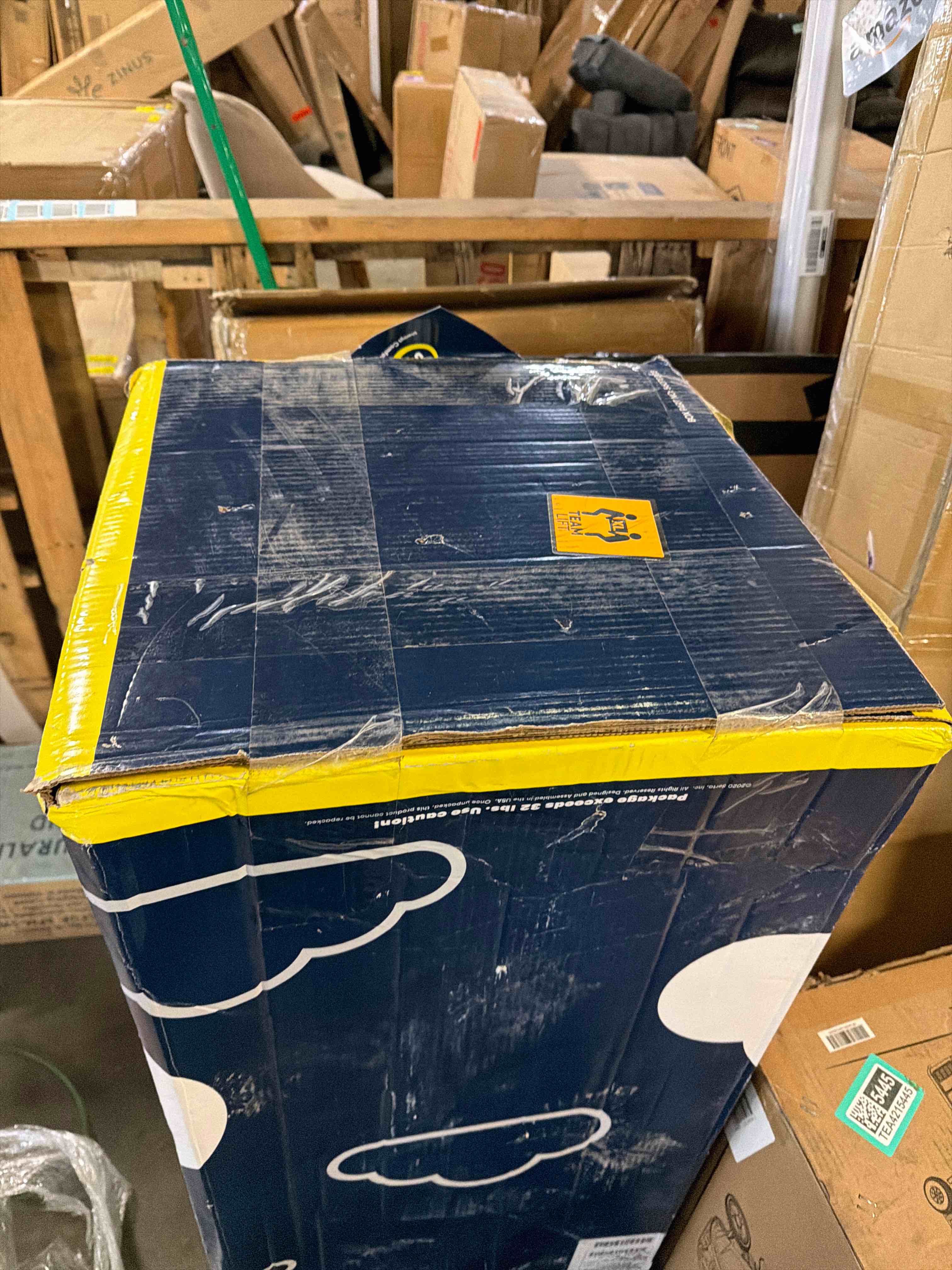 Condition photo showing New/Like New for Serta Sleeptrue Firm 11" Queen Hybrid Mattress in a Box, Cooling, Breathable, and Pressure Relieving - 100 Night Trial, CertiPUR-US Certified and 10 Year Limited Warranty Hybrid Firm 11" Queen
