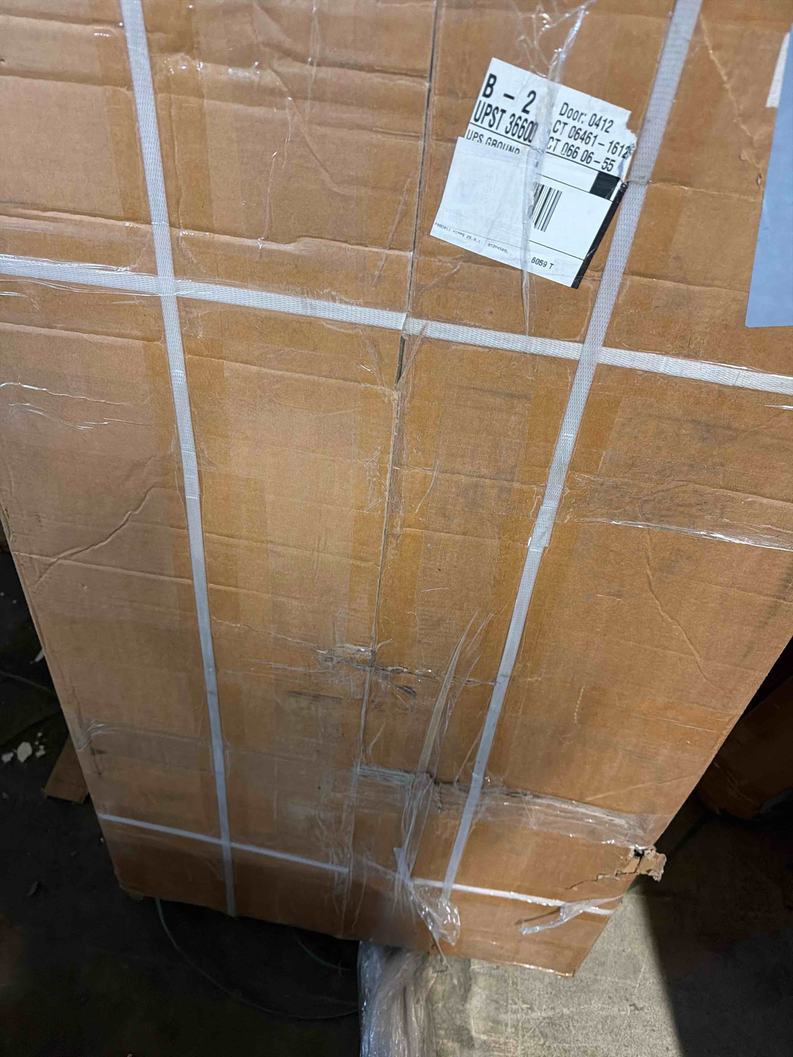 Condition photo showing New/Like New for ECOTRIC 46.2 x 26.8 x 38.7 inch Hitch Cargo Carrier w/Ramp Foldable 500 Lbs Capacity Hitch Mount Steel Wheelchair Carrier Mobility Scooter Ramp 2" Hitch Receiver for SUV Truck Van Car