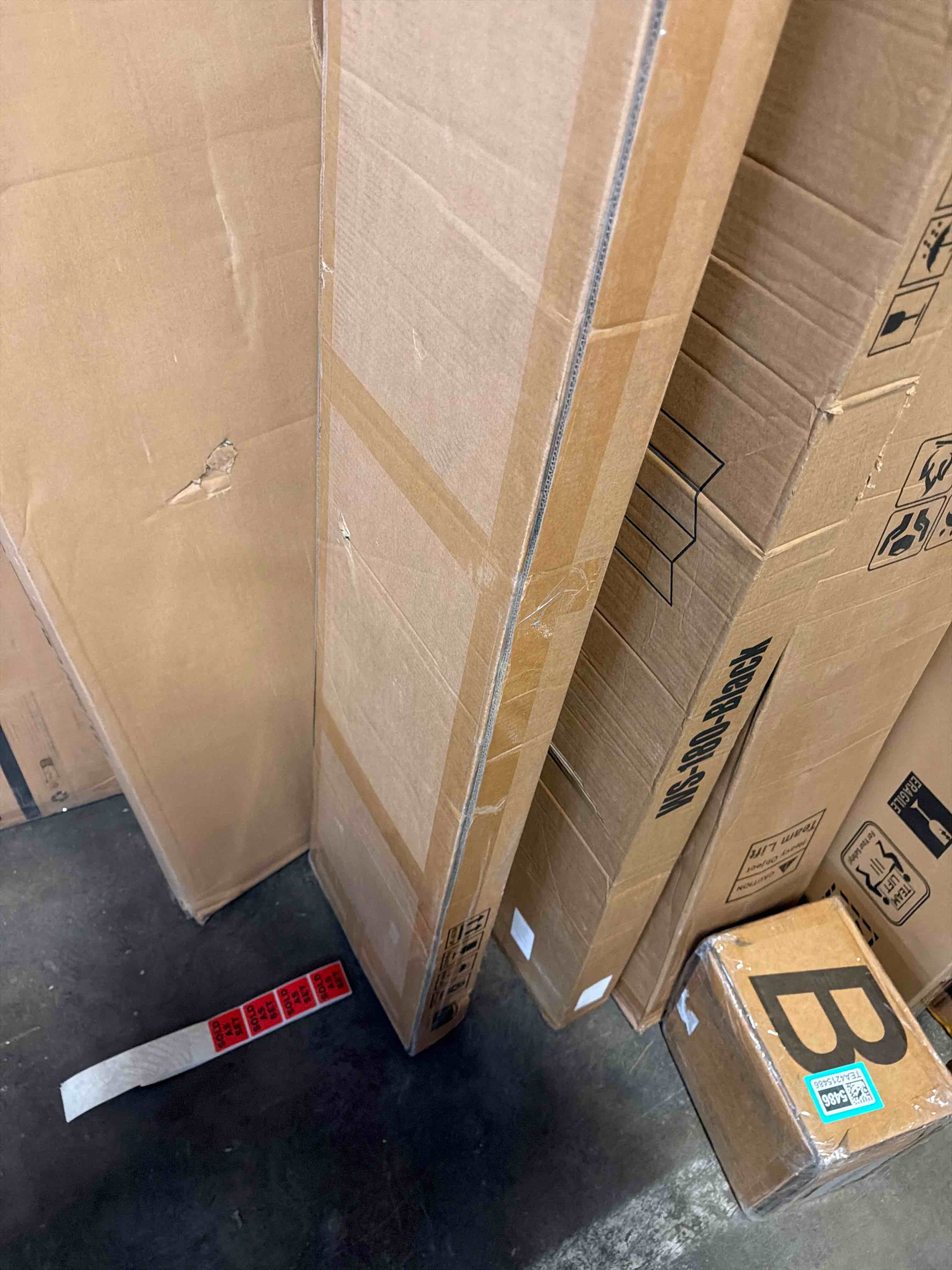 Condition photo showing New/Like New for COMASACH 14 Inch Queen Bamboo Platform Bed?Mid-Century Wood Bed Frame Queen Size, No Box Spring Needed, Natural Finish, Easy Assembly Queen 14 Inch