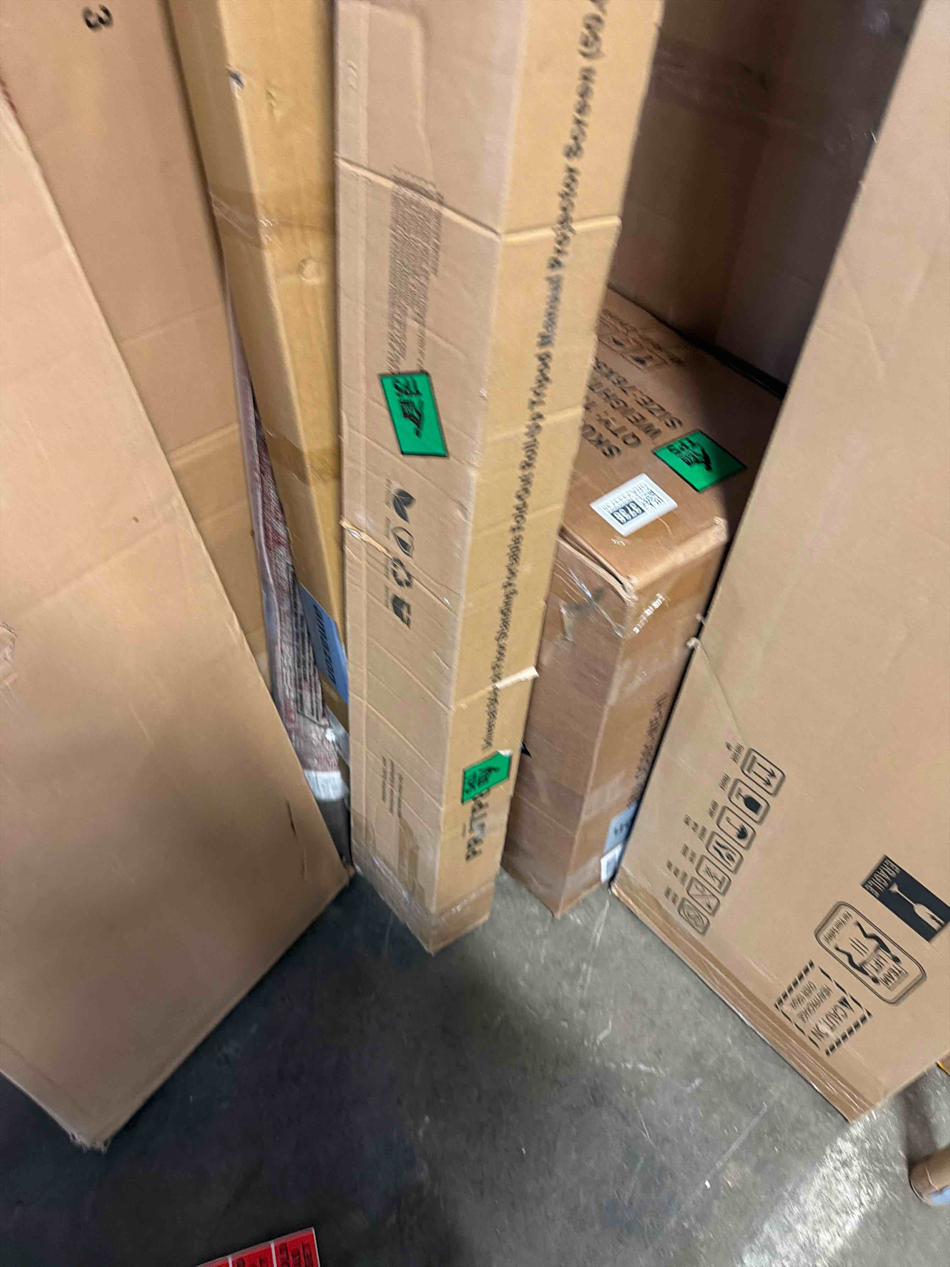 Condition photo showing As Is for Pyle® Floor-standing Portable Tr Manual Projector Screen (84-inch)