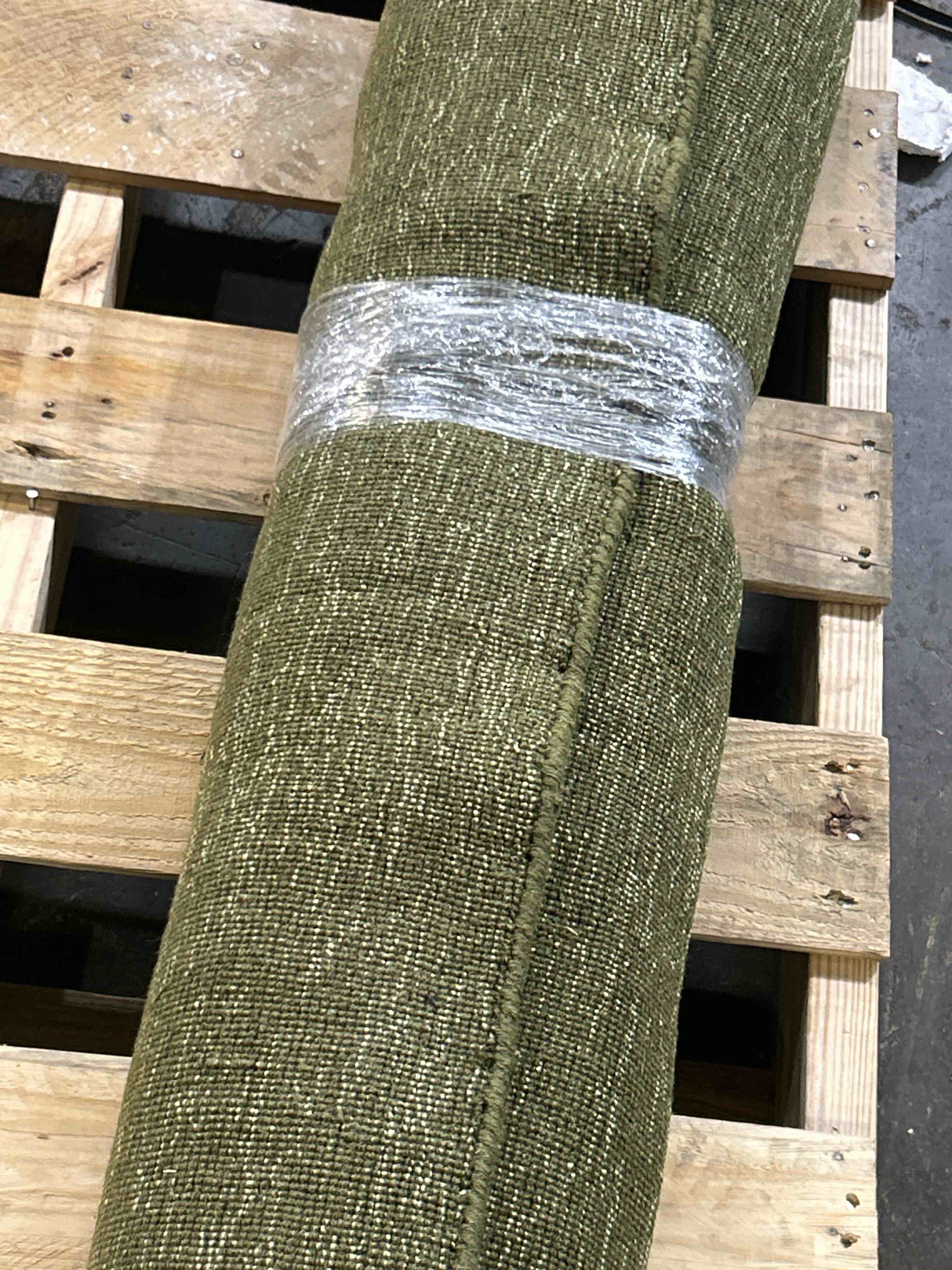 Condition photo showing Good Condition for Lahjar Speckled Wool-Blend Area Rug 6” by 9”