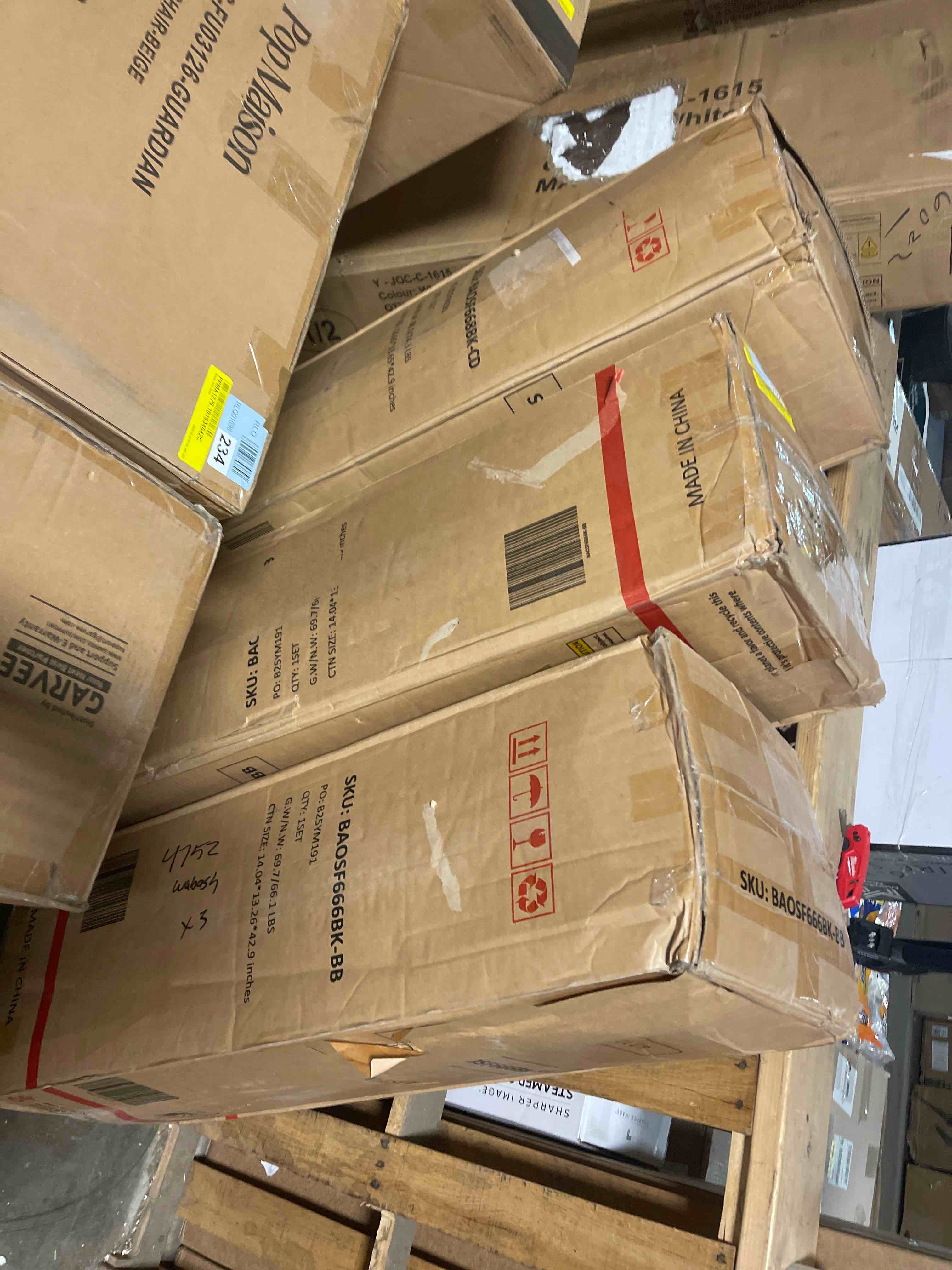 Condition photo showing New/Like New for Garvee 107" Modular Sectional Sofa with Deep Seat, Modern L-Shape Boneless Couch with Chaise,