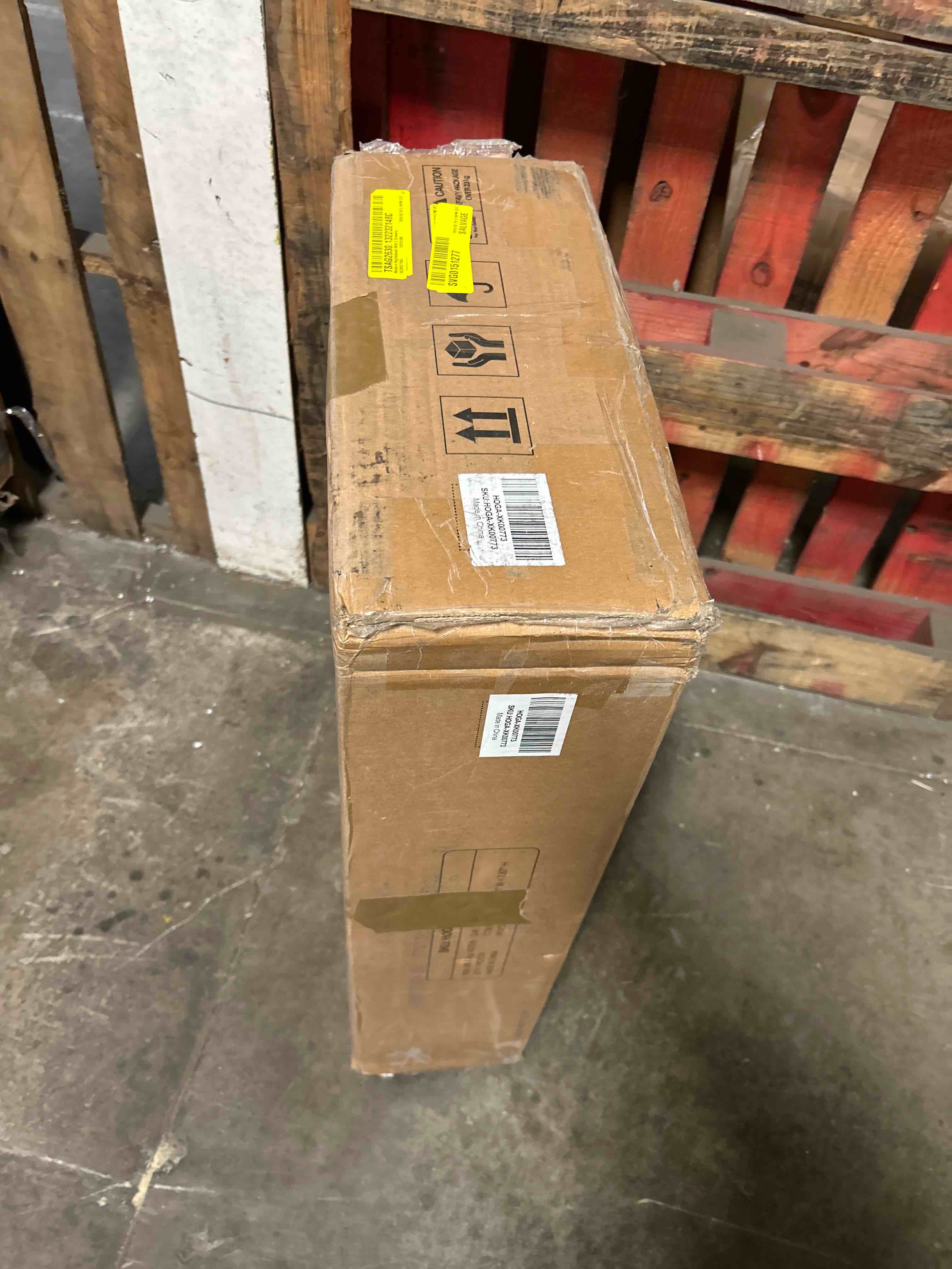 Condition photo showing New/Like New for WAMPAT Baby Dresser with 3 Drawers, Kids Dressers with Wide Chest of Drawers, Mid Century Modern Wooden Closet Storage Organizer, Small Dressers for Bedroom, Nursery, Hallway, Beige, 34 inch