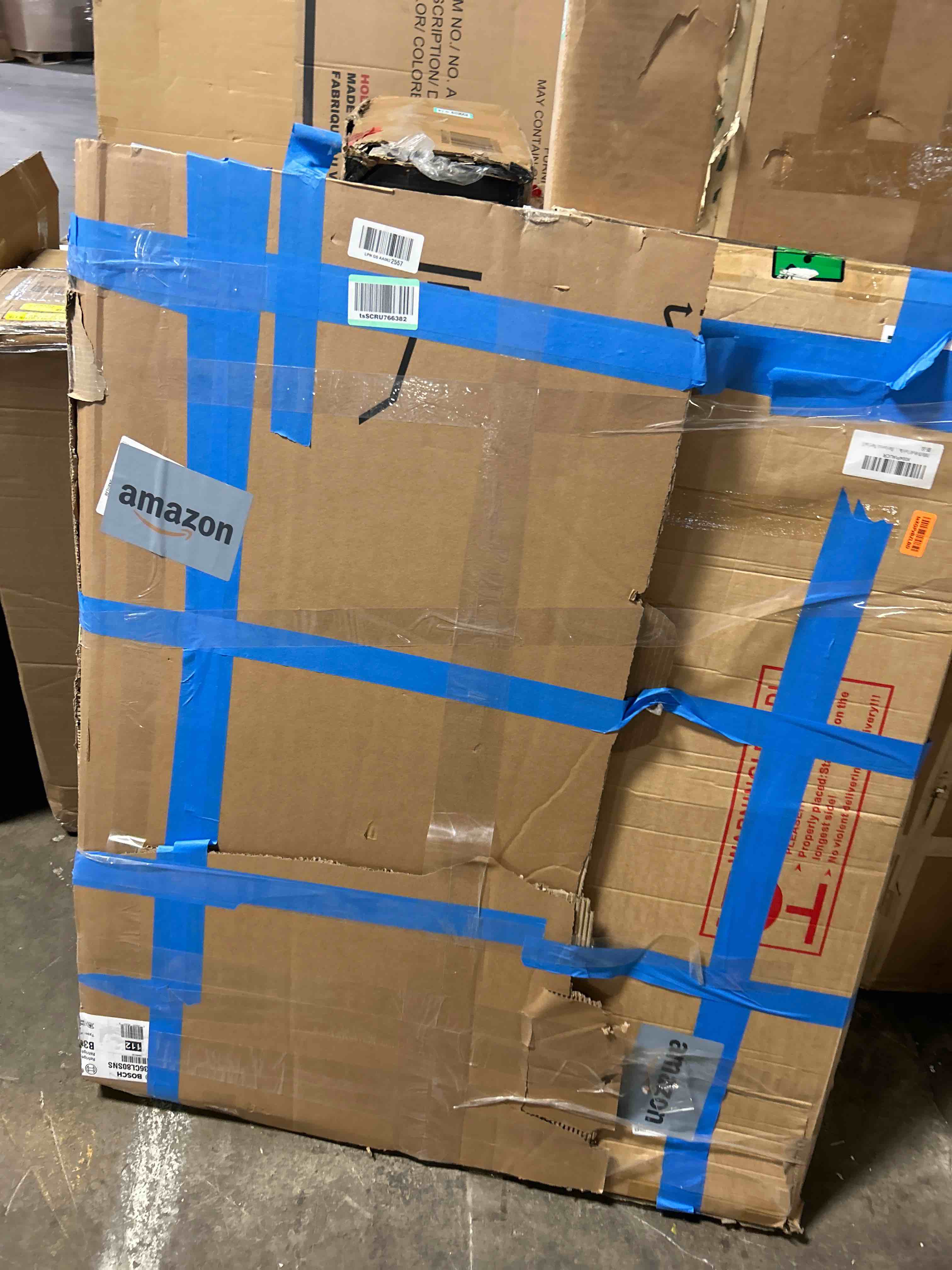 Condition photo showing New/Like New for Bathroom Mirror, 48 x 40 inch Black Rectangle Wall Mirror, Metal Frame Rectangular Vanity Mirror, Rounded Corner Wall Mounted Mirror for Modern Bedroom Living Room Hangs Horizontal/Vertical