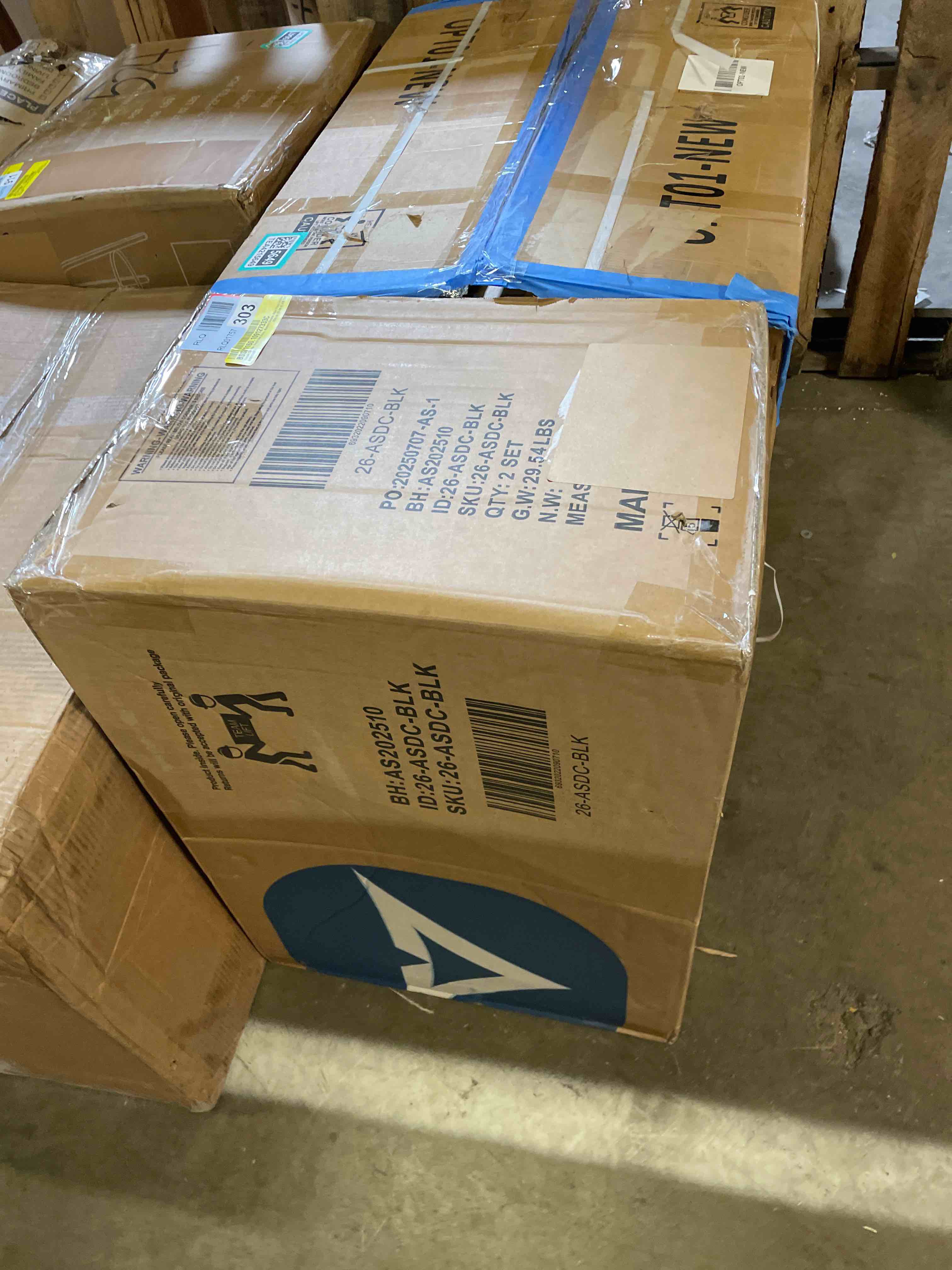 Condition photo showing New/Like New for Yannet Counter Height Bar Stools, Modern Counter Stool Faux Leather (Set of 2)