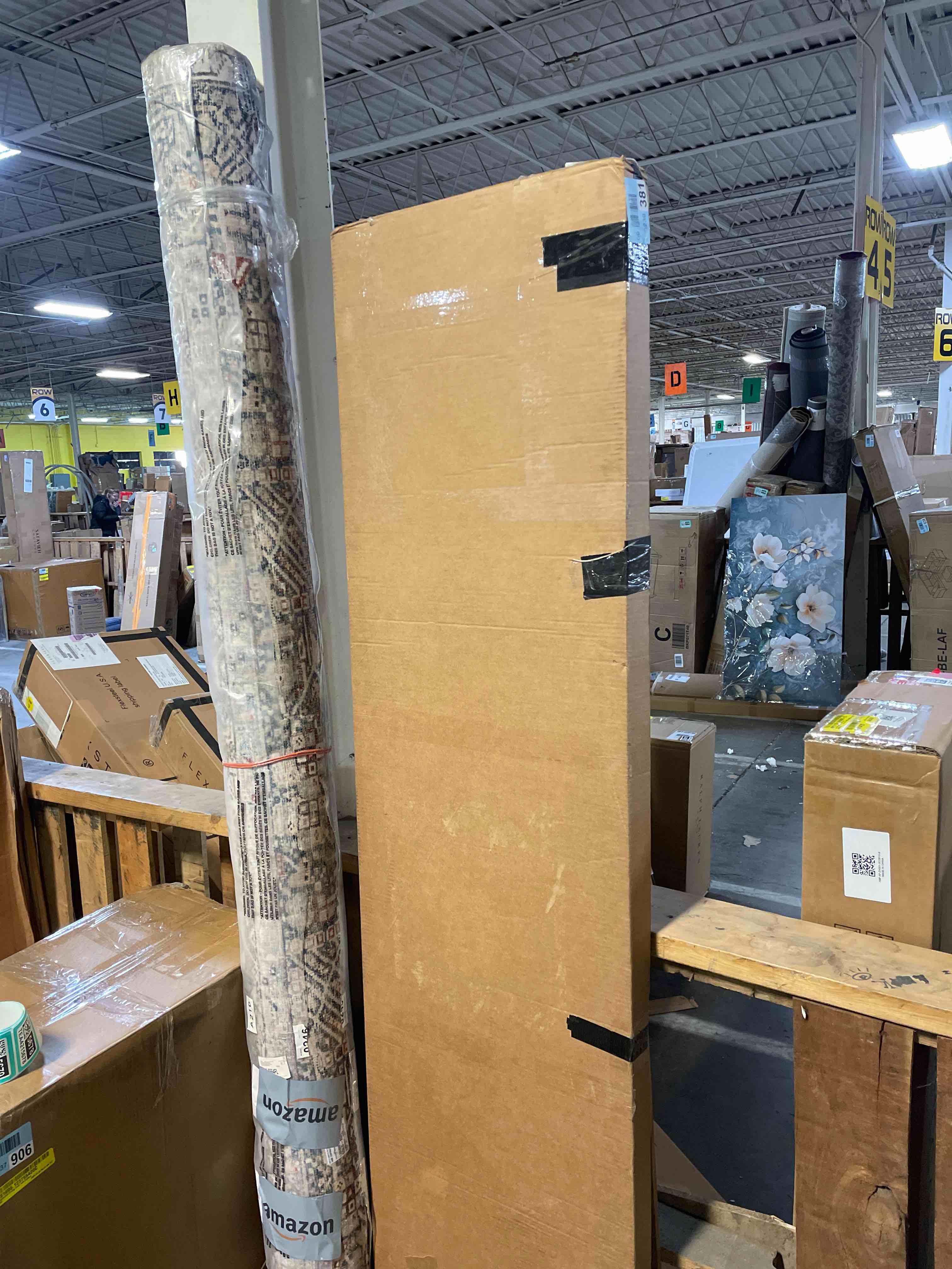 Condition photo showing New/Like New for Interior 1-3/8" Thick White Primed 2-Panel Shaker Style Hollow Wol