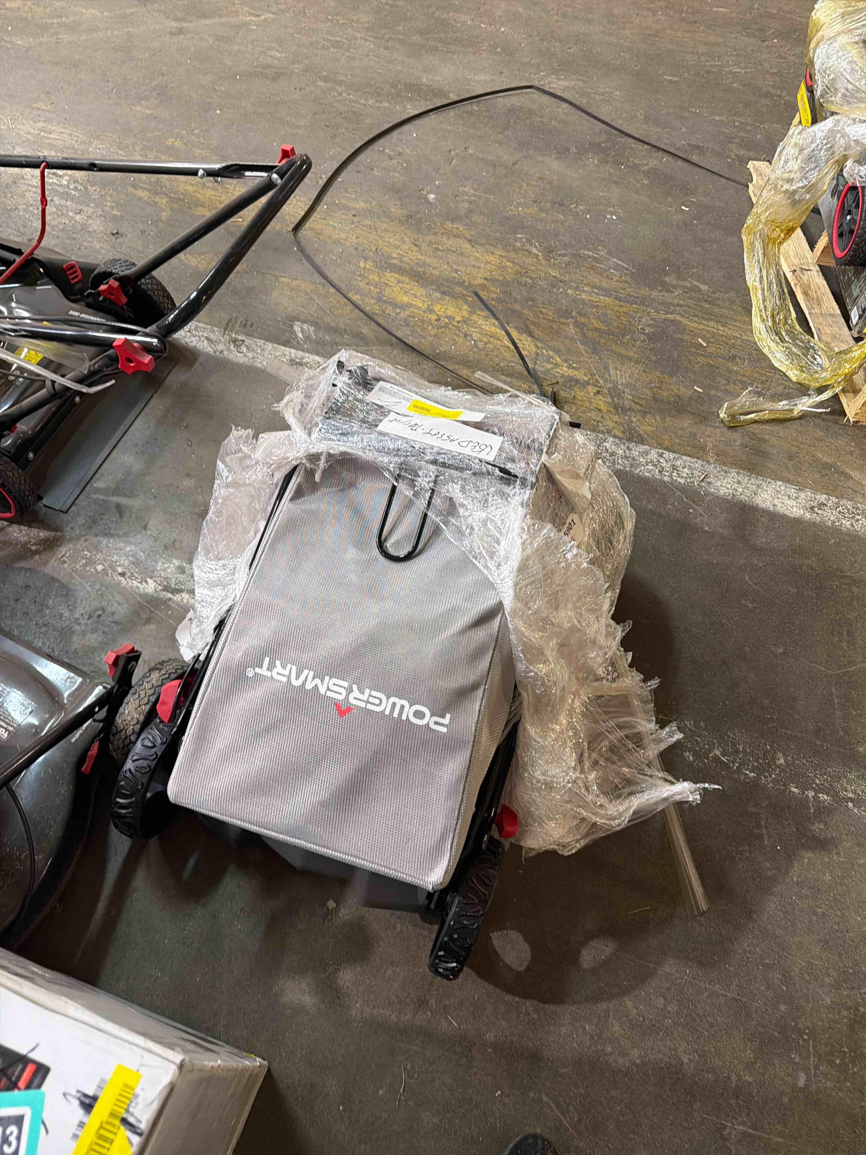 Condition photo showing Good Condition for PowerSmart 21-Inch 140cc B&S Engine Self-Propelled Lawn Mower – 6-Position Adjustable Cutting Height, 3-in-1 Mulching, Side Discharge, and Rear Bagging, Easy Start