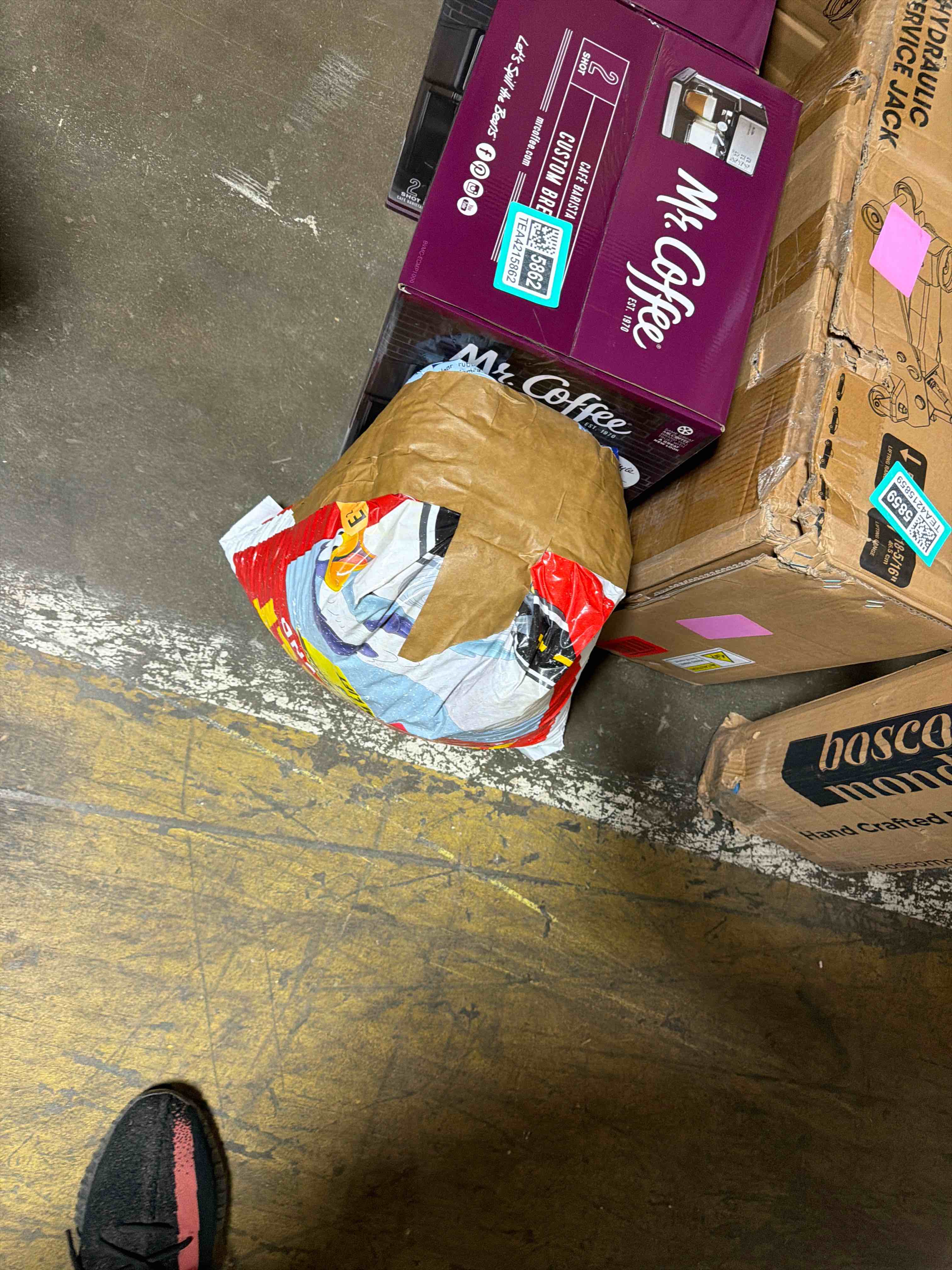 Condition photo showing As Is for Scotwood Industries 20-Pound Road Runner Premium Ice Melter, New Version