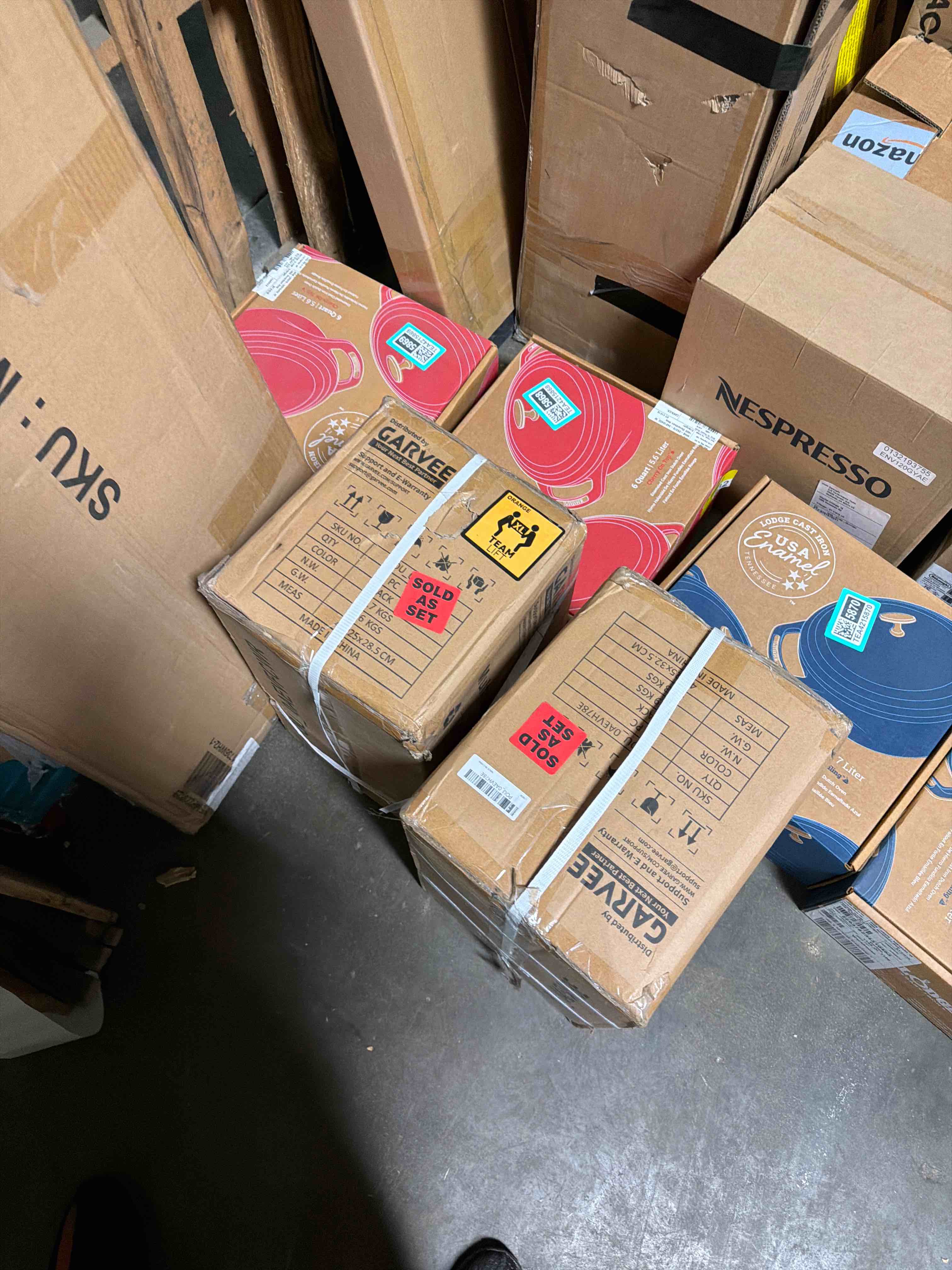 Condition photo showing New/Like New for GarveeLife Home Gym Machine System with 100LBS Weight Stack, Multifunctional Weight Machine, Full Body Workout Station Exercise Equipment, All in One Home Gym with Pulley System for Strength Training Home Gym Pro D7