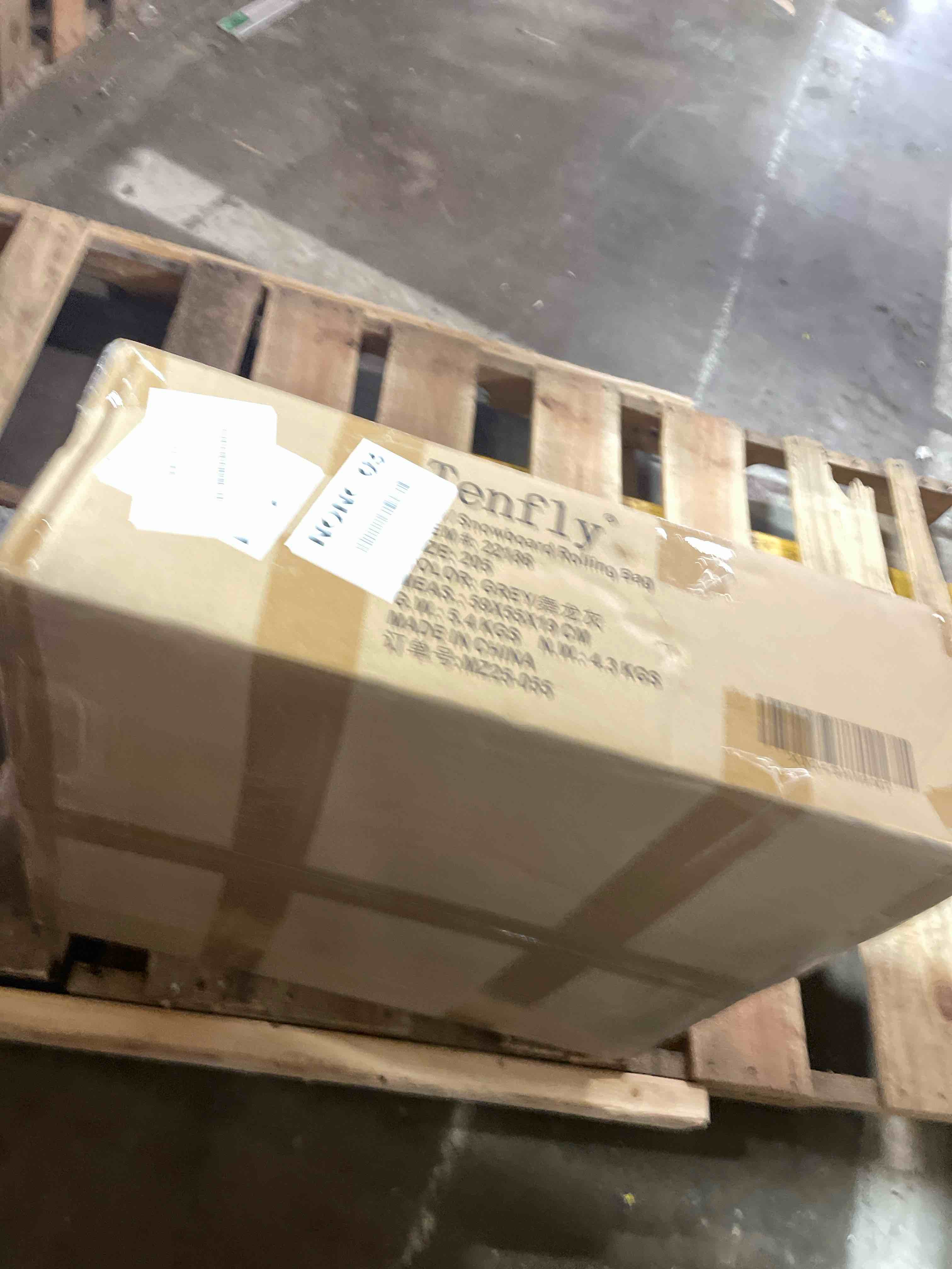 Condition photo showing Good Condition for Ski Bag, Padded Ski Bag for Air Travel, 900D Water Resistant Oxford Fabric, Foldable Snow Bags Fits 2 Pairs Skis Grey 190