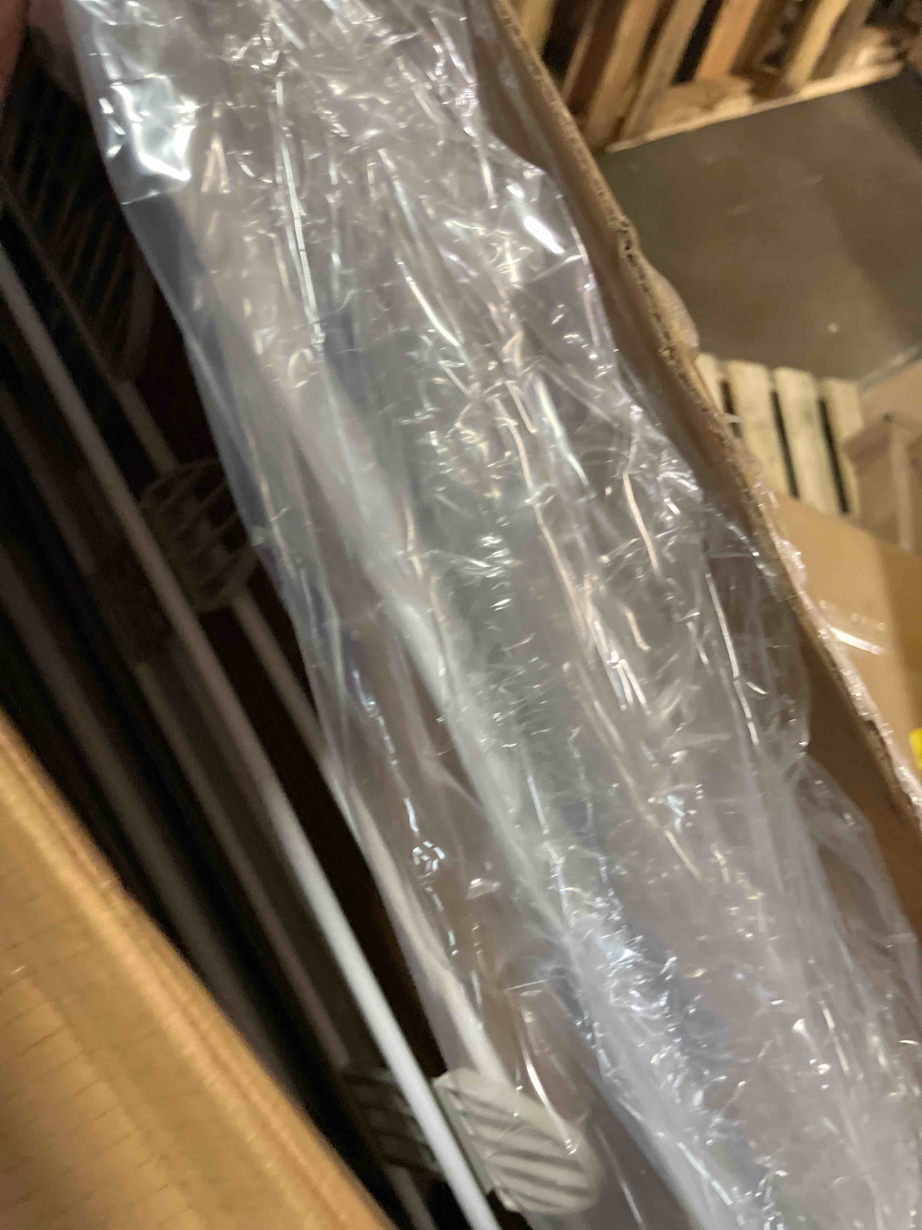 Condition photo showing Good Condition for Honey-Can-Do Heavy-Duty Foldable Laundry Drying Rack – Portable Shoes & Clothes Rack for Indoor & Outdoor Use, Space-Saving Design, Easy to Fold Gullwing Design, Sturdy Metal, 50lb. Capacity, White