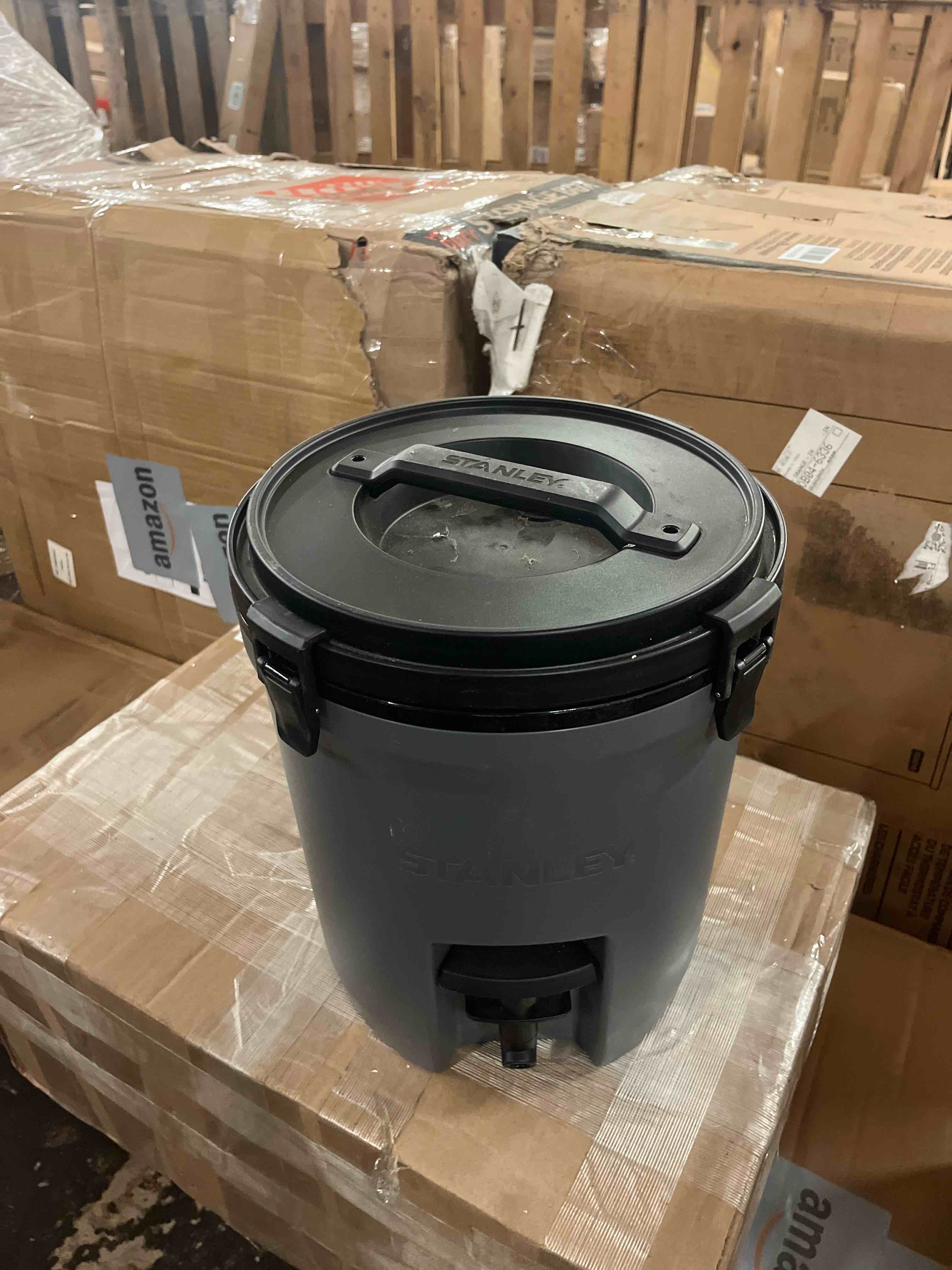 Condition photo showing Good Condition for stanley adventure fast flow water jug | leakproof ice water dispenser | insulated beverage cooler | easy pour spigot and latched foam lid | bpa-free