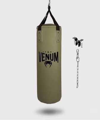Condition photo showing New/Like New for venum origins punching bag (ceiling mount included)