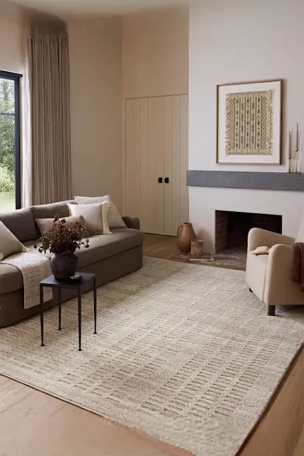 loloi amber lewis monty collection mot-03 ivory/beige 9'-2" x 13', .50" pile height, area rug