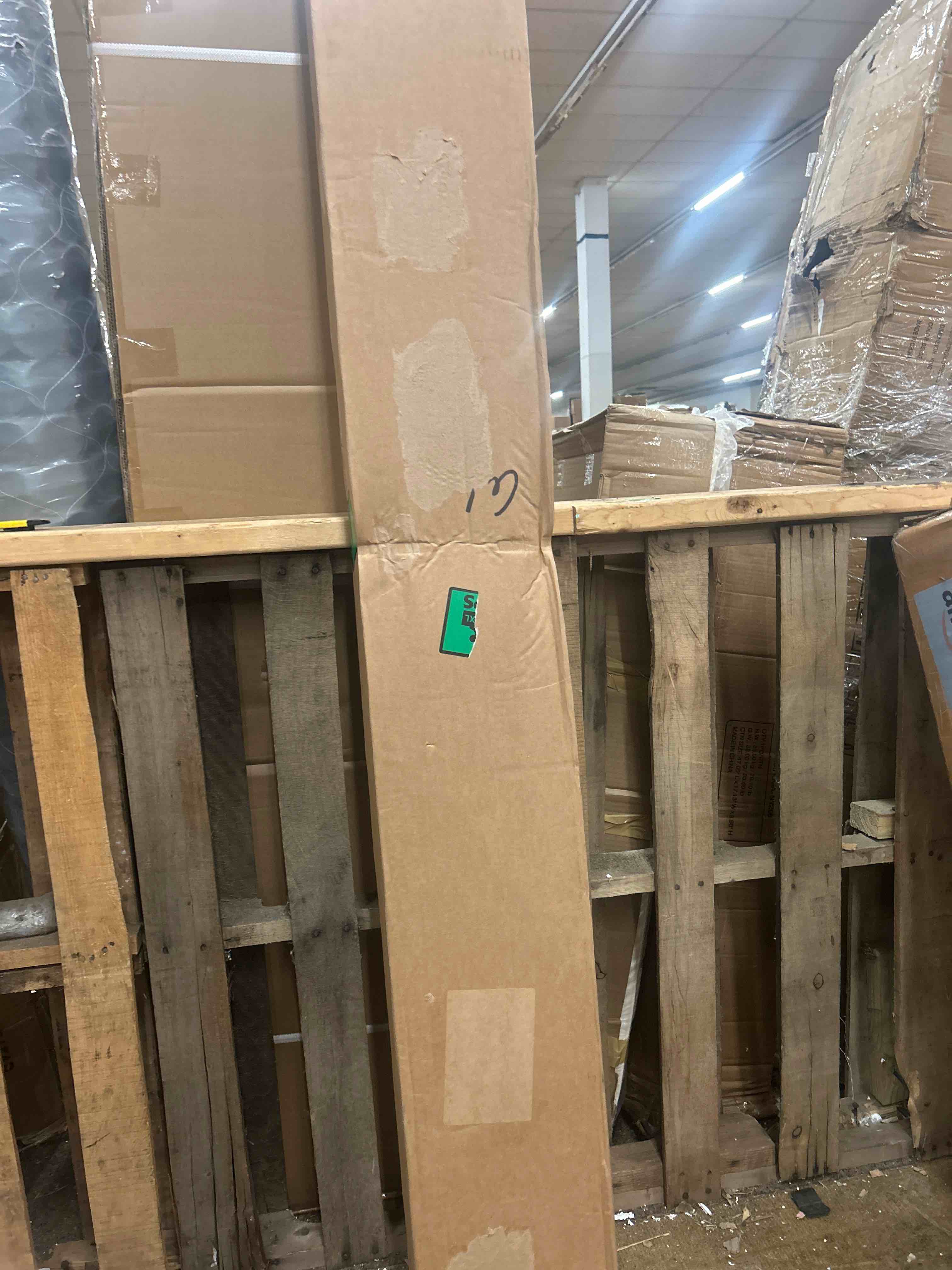 Condition photo showing New/Like New for 4" x 72" heavy duty reinforced kraft paper mailing tube, pack of 2 tubes with 4 caps  secure usps approved poster tube  made in usa cardboard tube for shipping and storing posters, prints, artwork