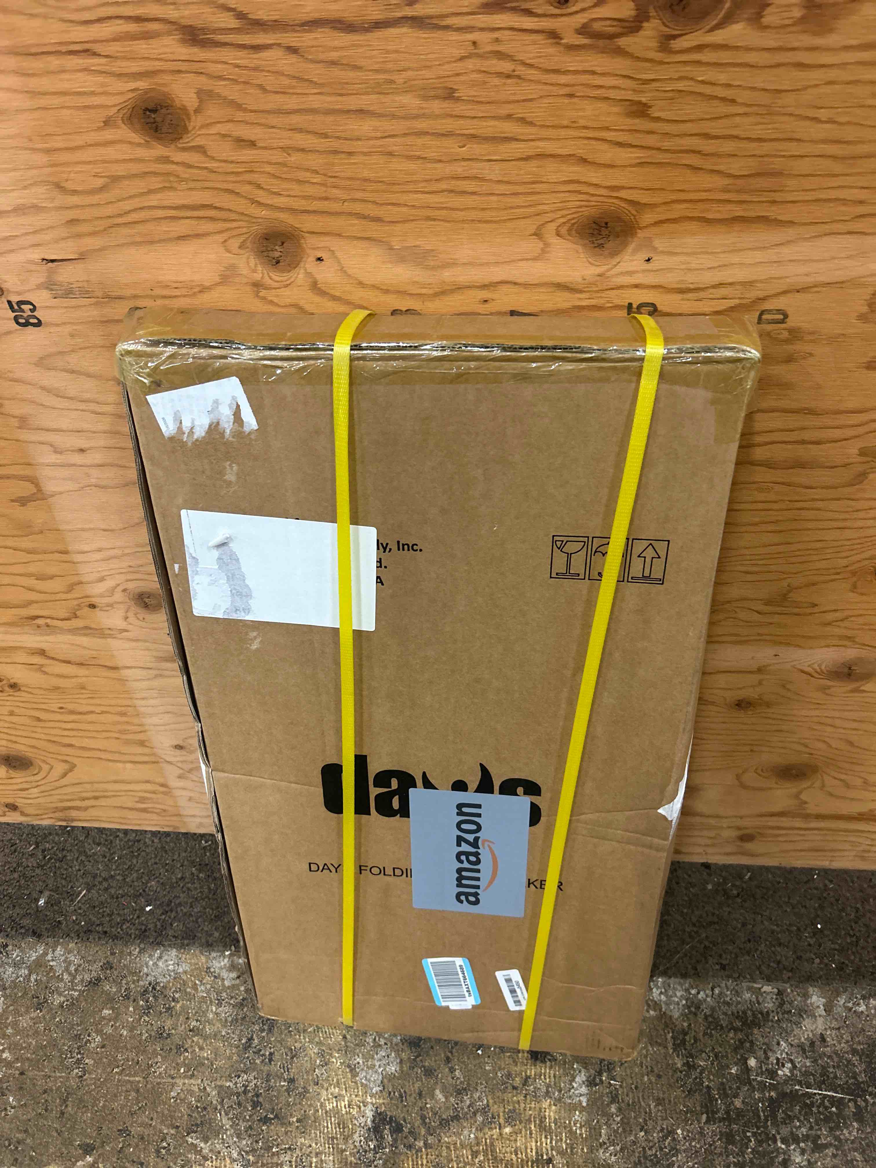 Condition photo showing New/Like New for days hemi walker - mobility aid for elderly, handicapped, disabled users - one arm or hand support, folding, aluminum, height adjustable - weight capacity up to 300 pounds