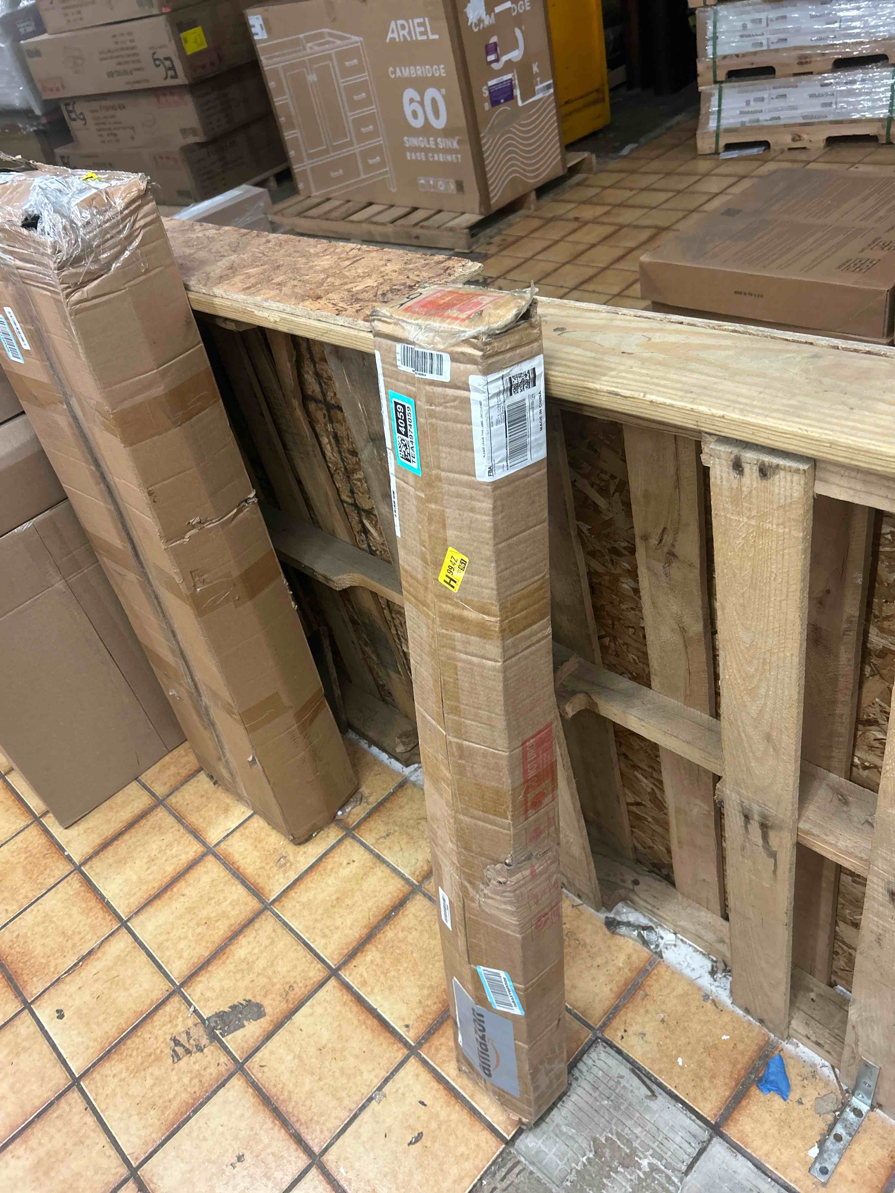 Condition photo showing New/Like New for sidasu 10-pack balusters for staircase 44" x 5/8" hollow round balusters | slender knuckle design, satin black metal spindles for interior & exterior stair remodel