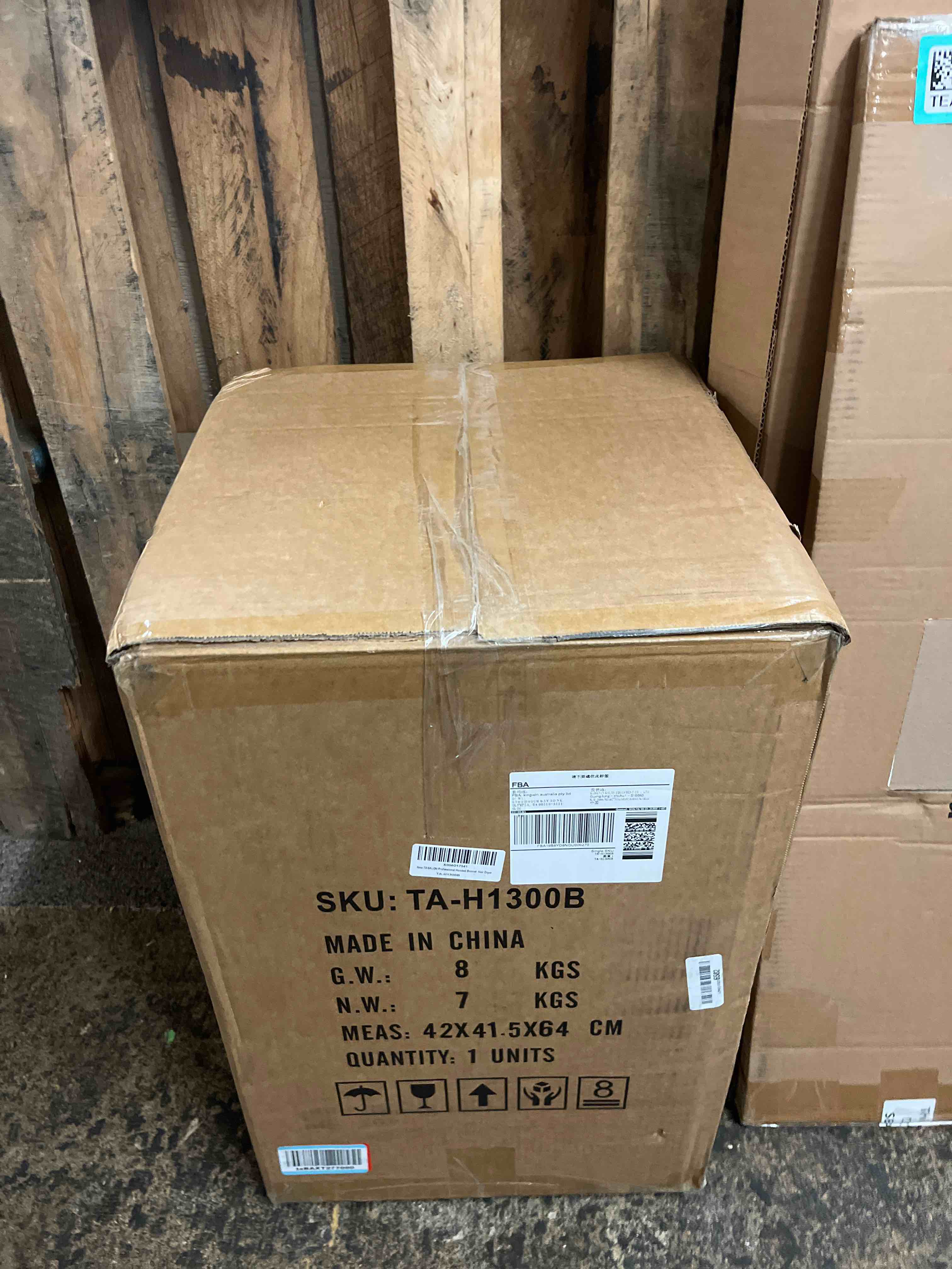 Condition photo showing New/Like New for tasalon professional hooded bonnet hair dryer stand, rolling wheels & timer | portable floor standing dryer with adjustable timer, perfect for home salon, beauty spa & professional hair care equipment