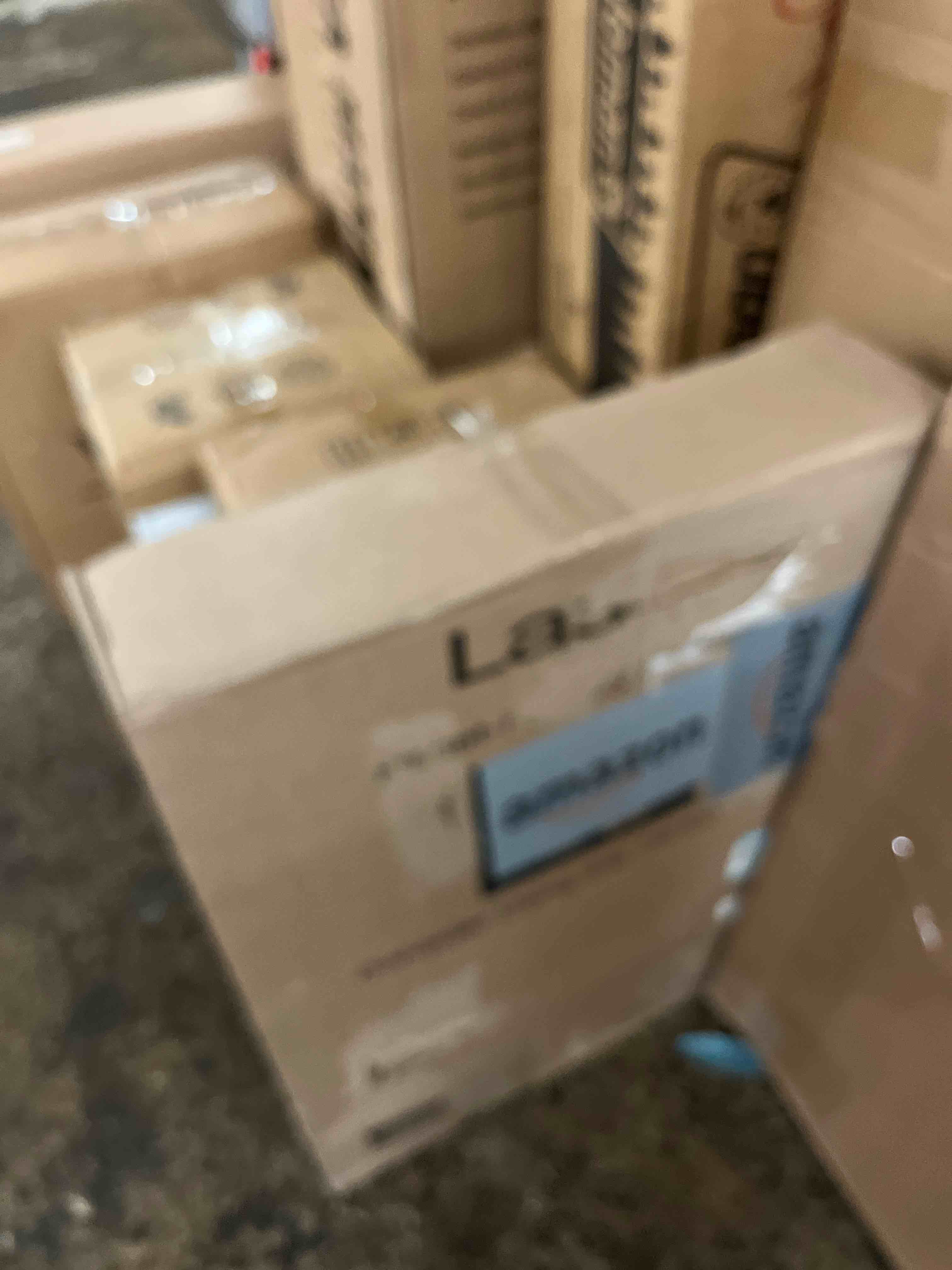 Condition photo showing New/Like New for lasko oscillating pedestal fan - adjustable to 47" - 2520 - white | cooling standing fan for bedroom, living room, and home office, 16" blade diameter, 3 quiet speeds